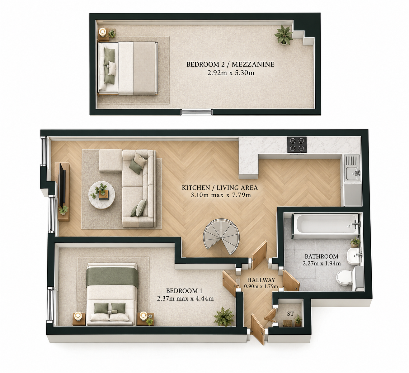 Graham Street, West Midlands floorplan