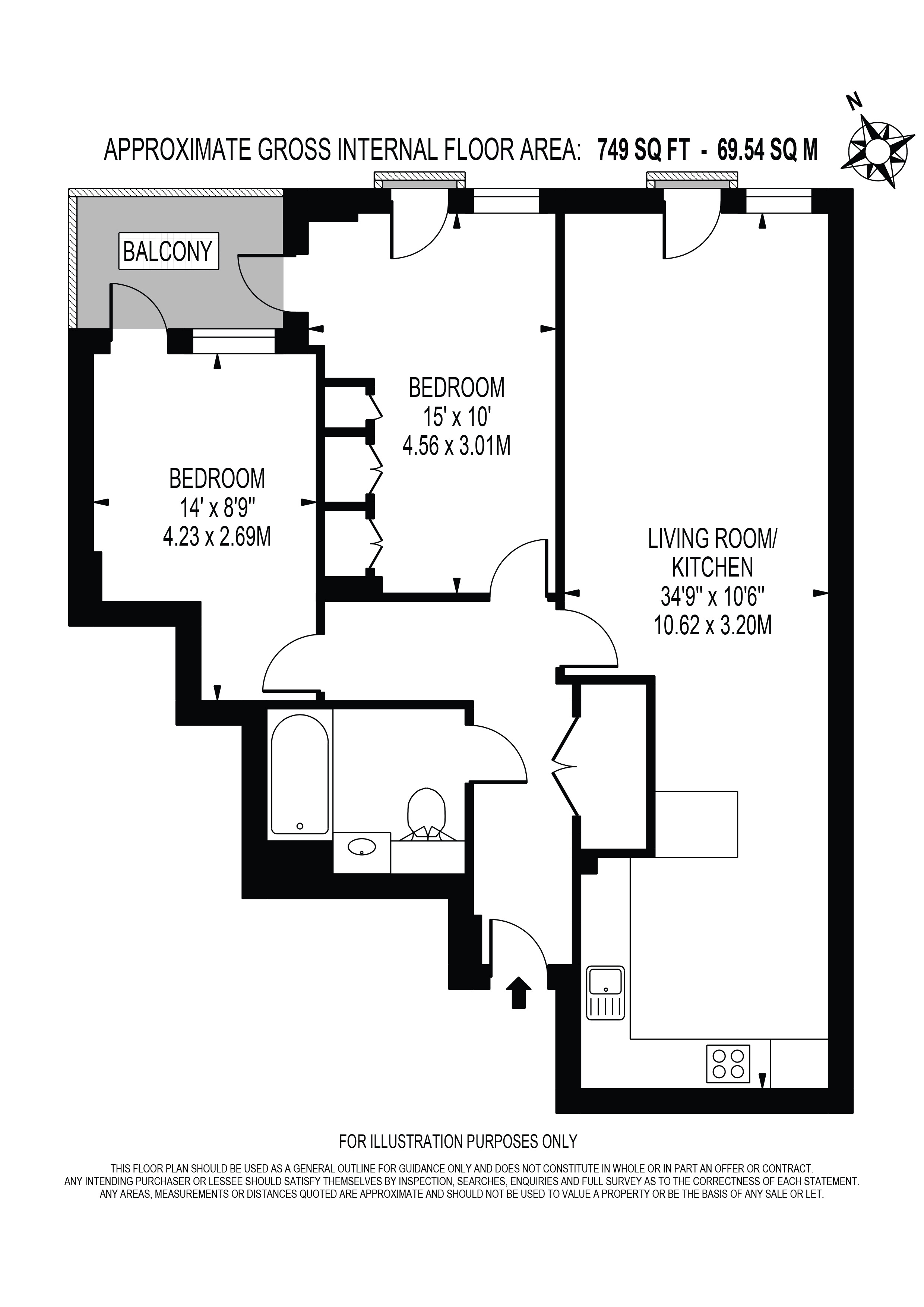 Kew Bridge Road, Brentford floorplan