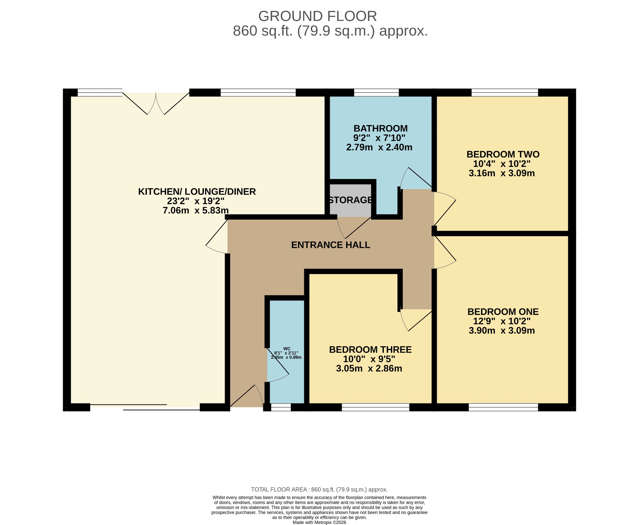 35 Sunnybanks, Hatt, Cornwall floorplan