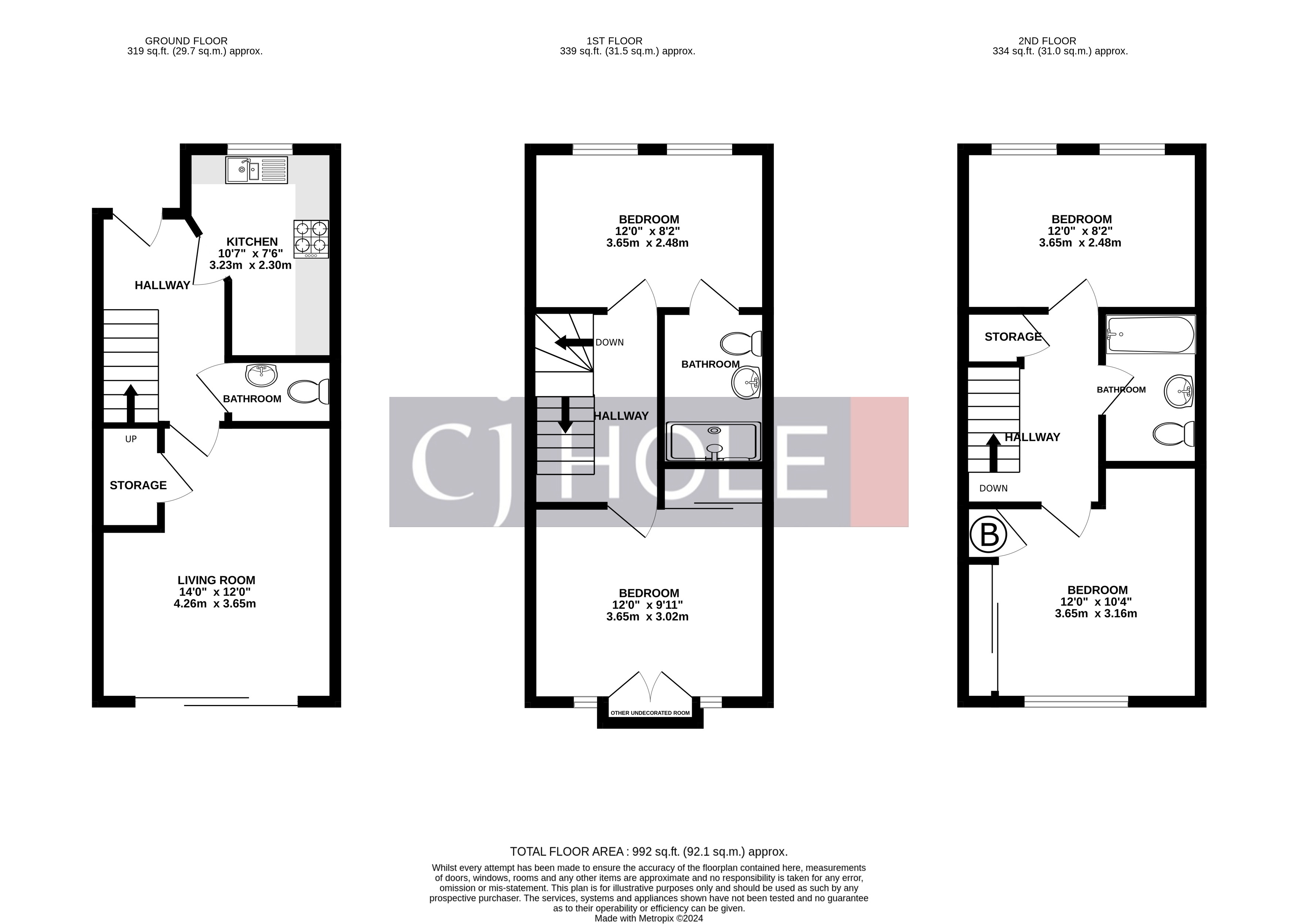 30, Wood Mead, Bristol floorplan