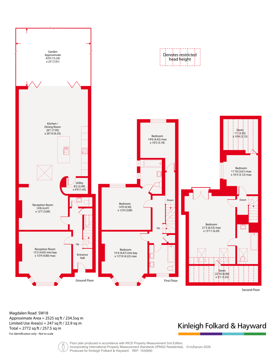 Magdalen Road, London floorplan