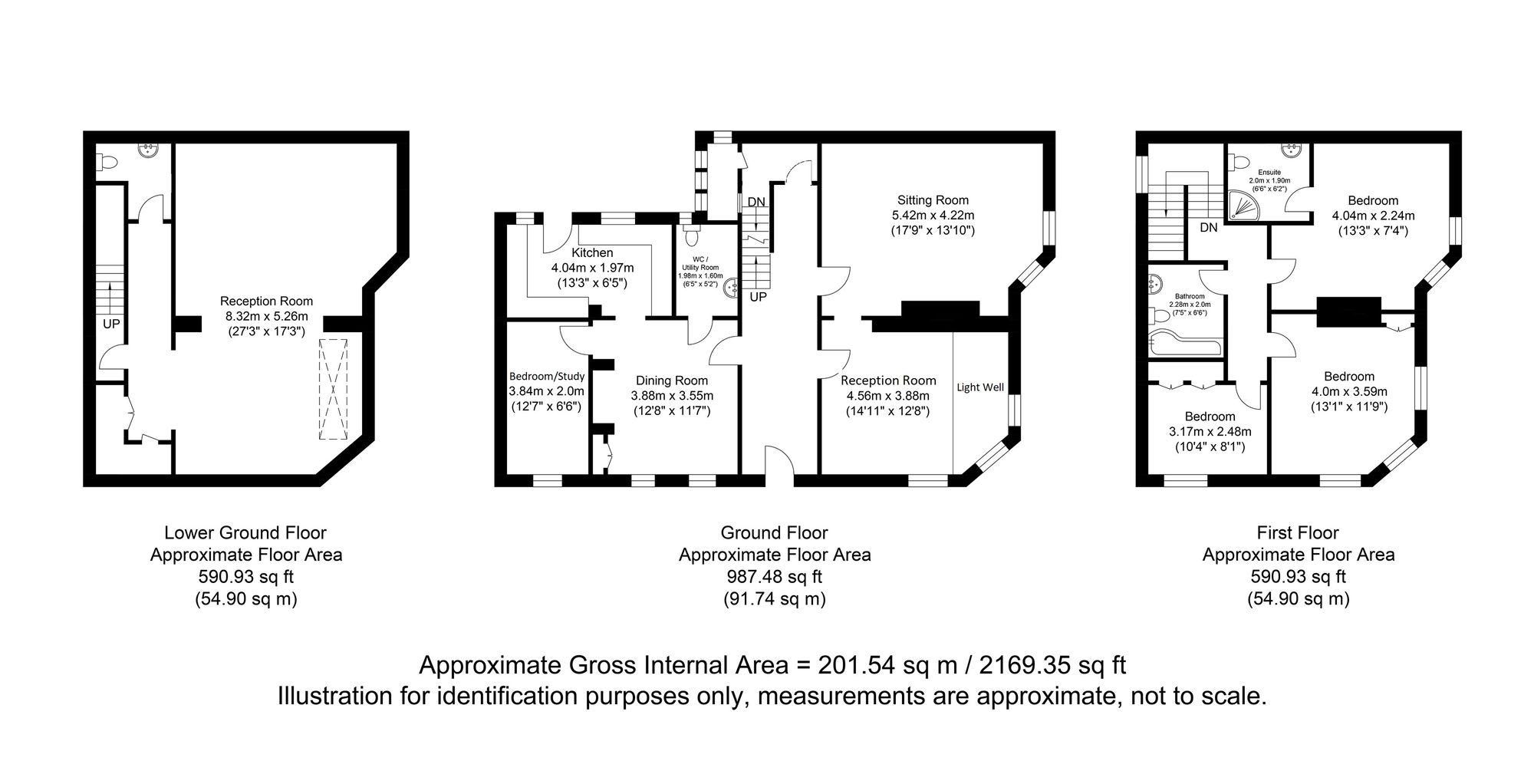 48 Sun Street, Lewes floorplan