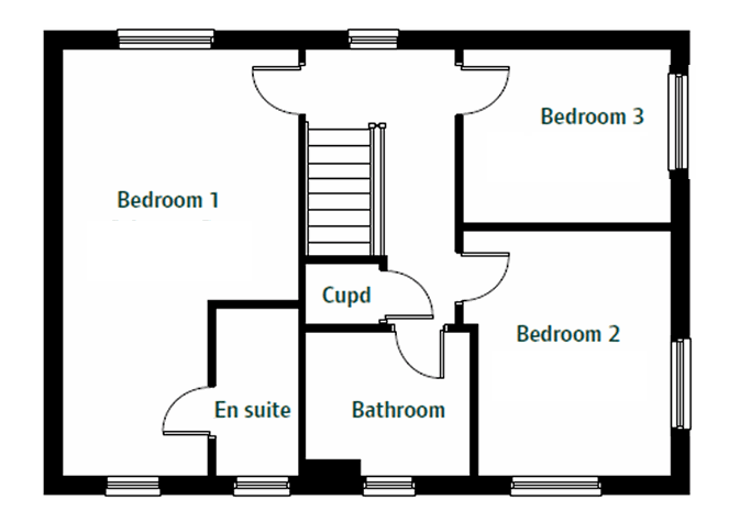 Rutherford Close, Calne floorplan