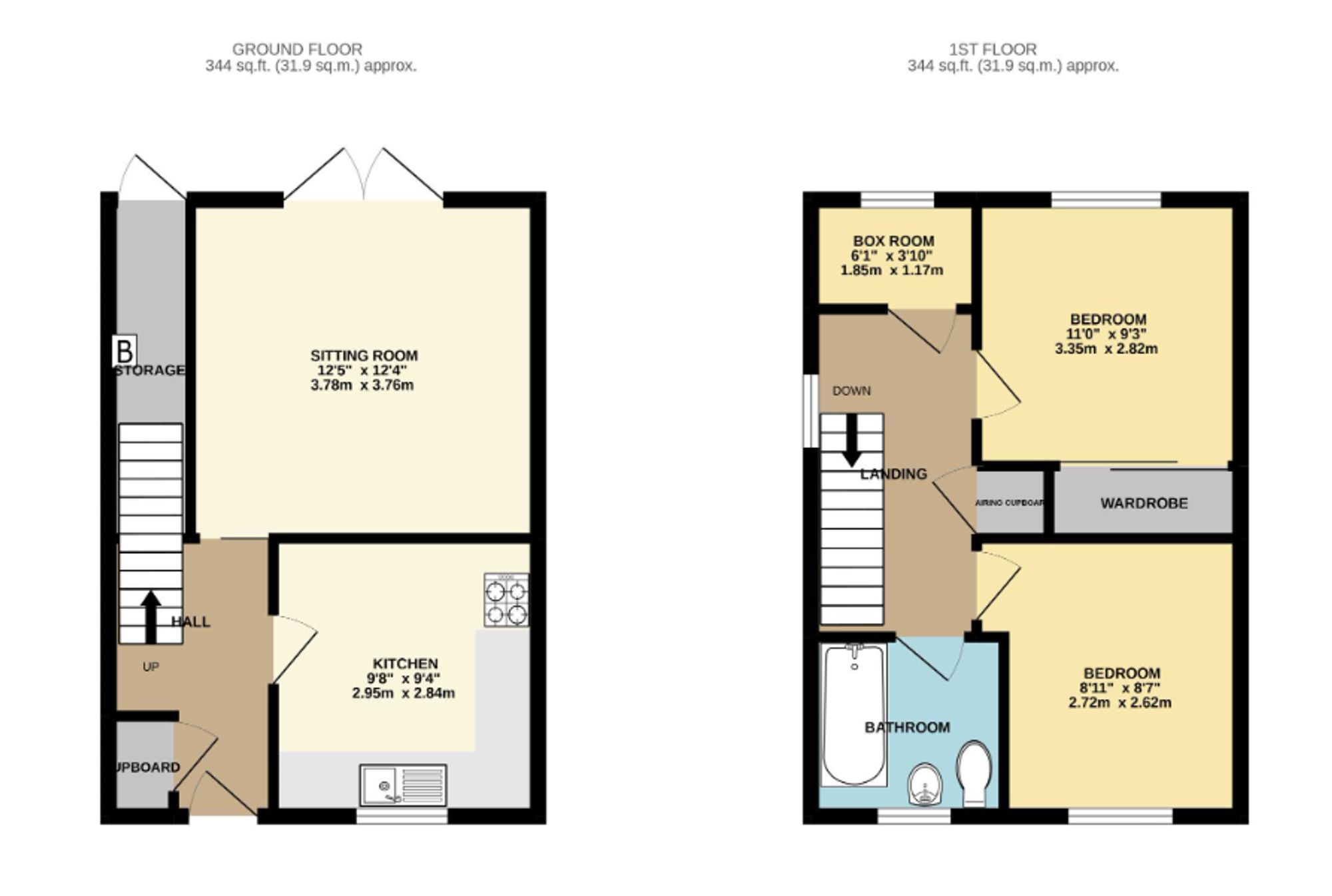 21 Fisher Close, Saxmundham floorplan