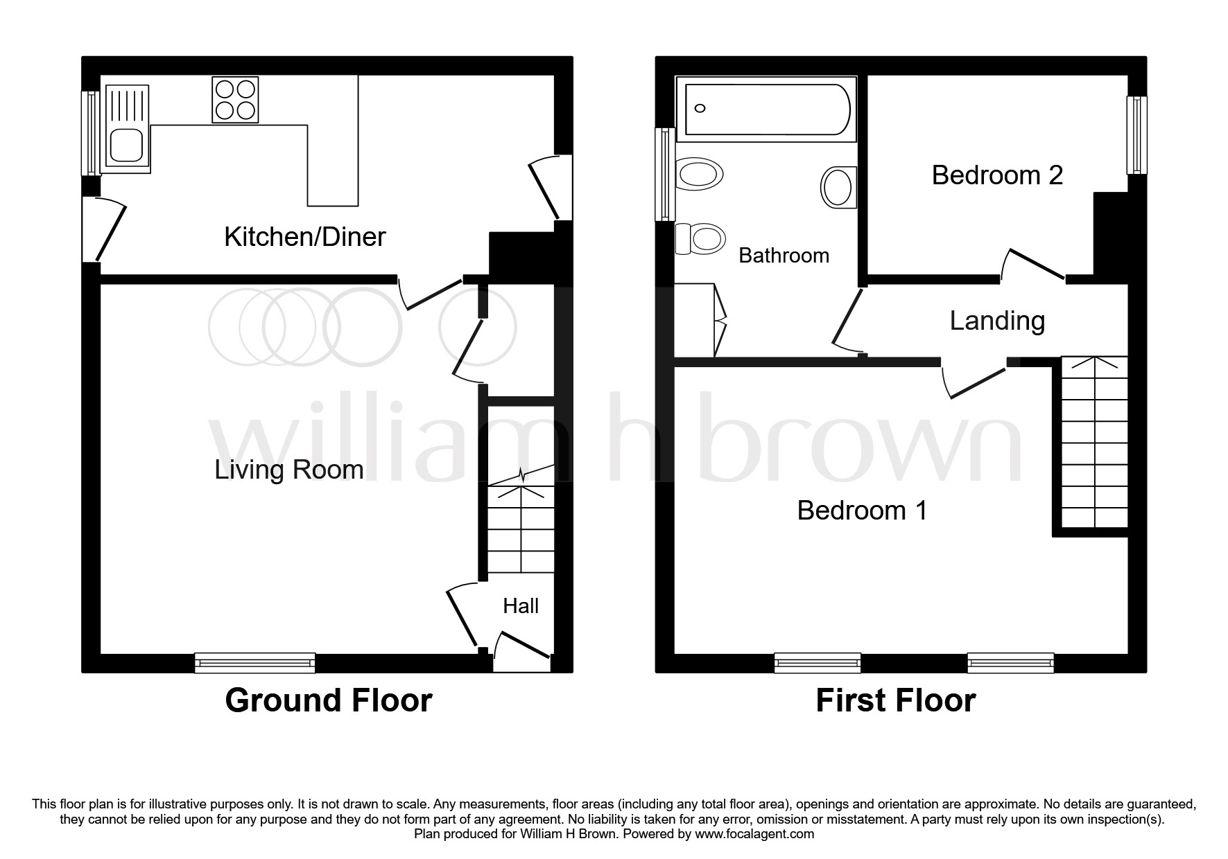 South Lane, Holmfirth HD9, 2 bedroom end terrace house for sale