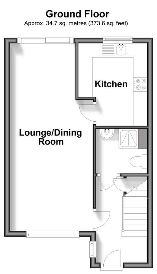 Elm Way, Heathfield floorplan