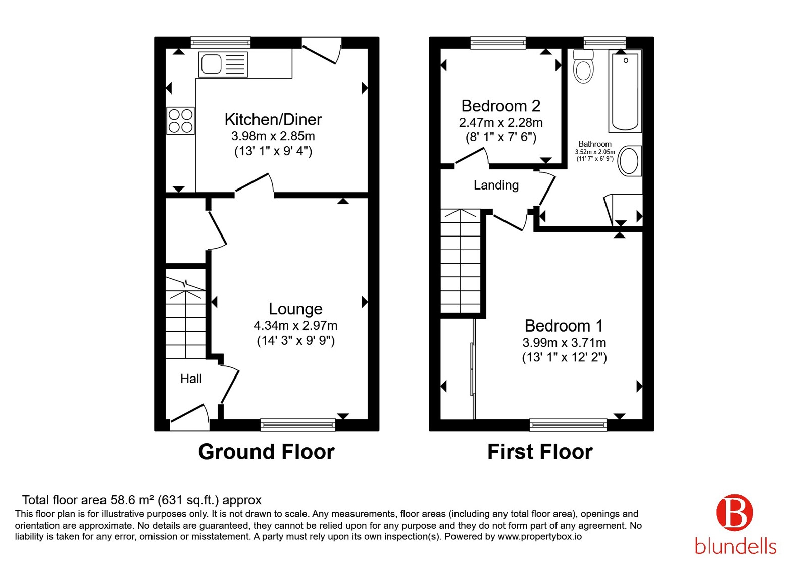 3, Abbey Place, South Yorkshire floorplan