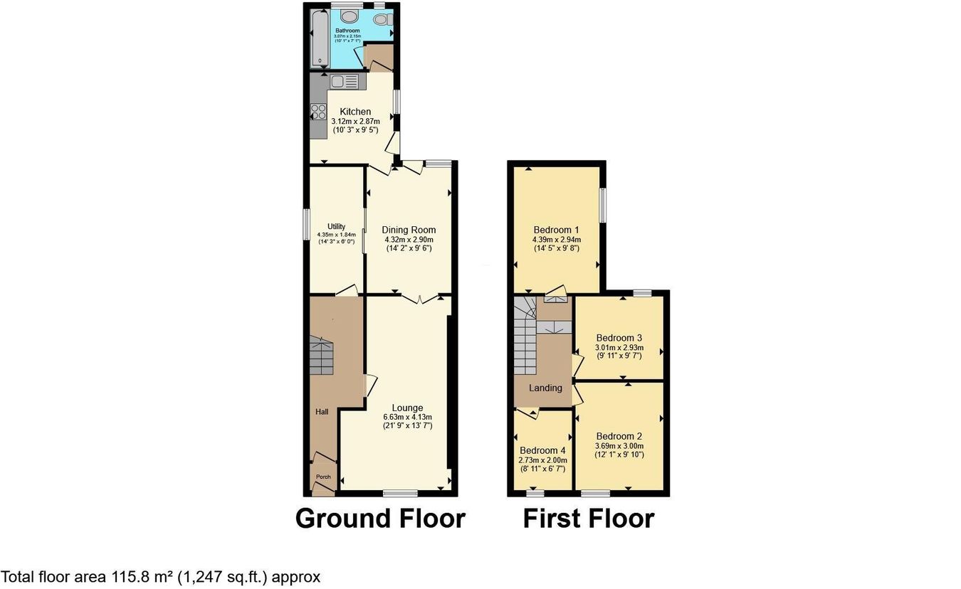 21, Tunnel Road, Llanelli floorplan