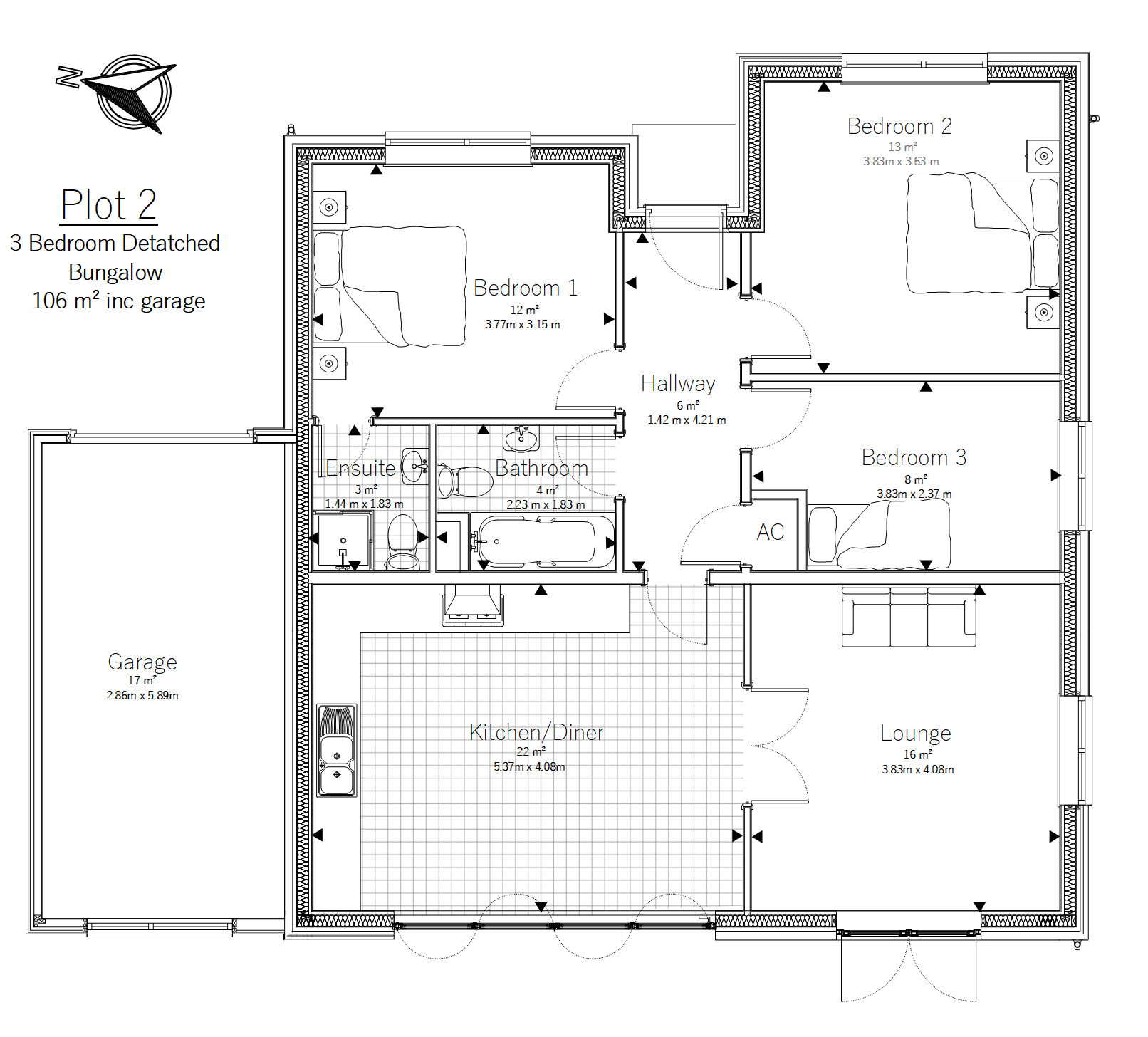 2 Manaton Drive floorplan