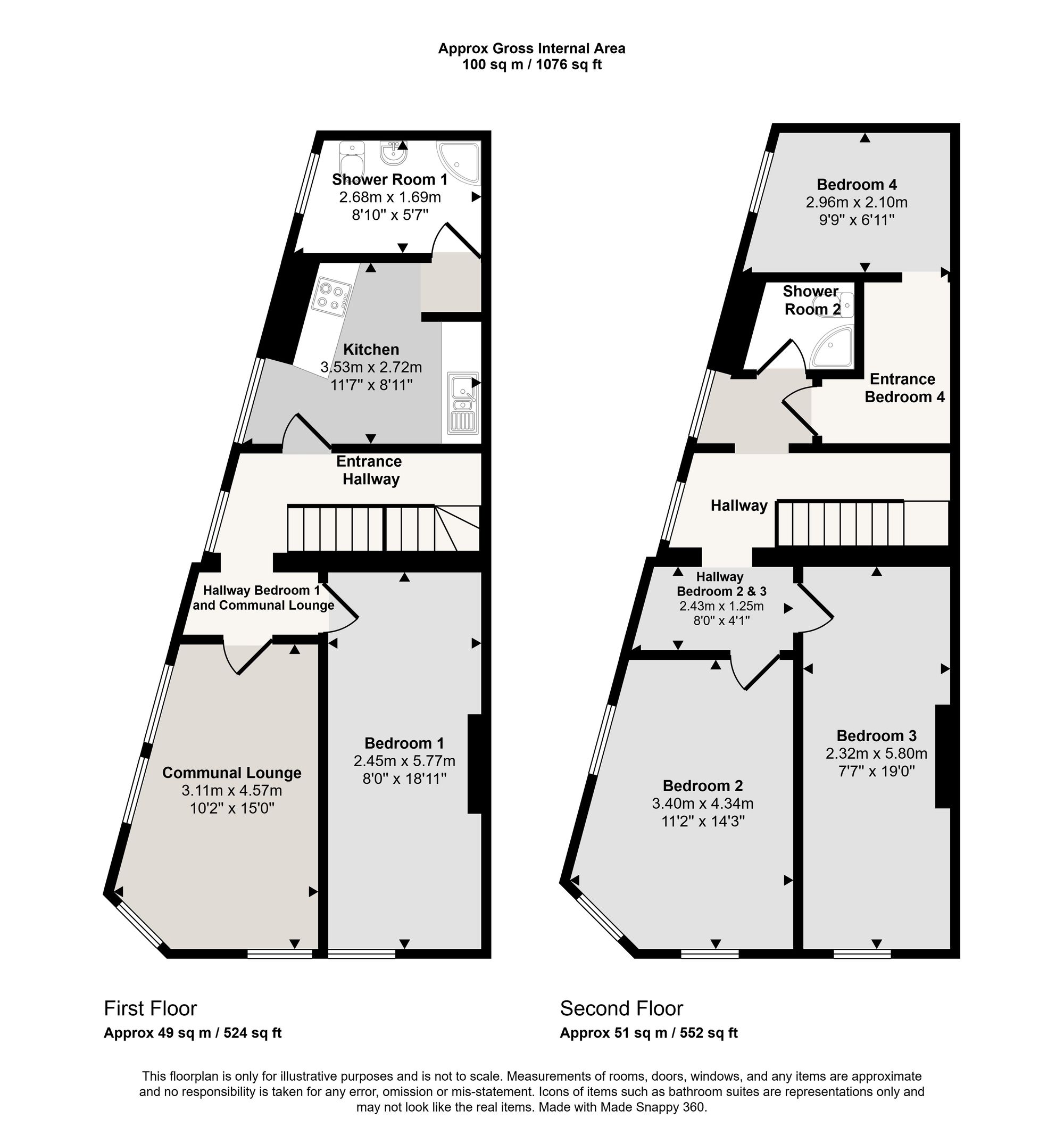 2 Albany Road, Liverpool floorplan