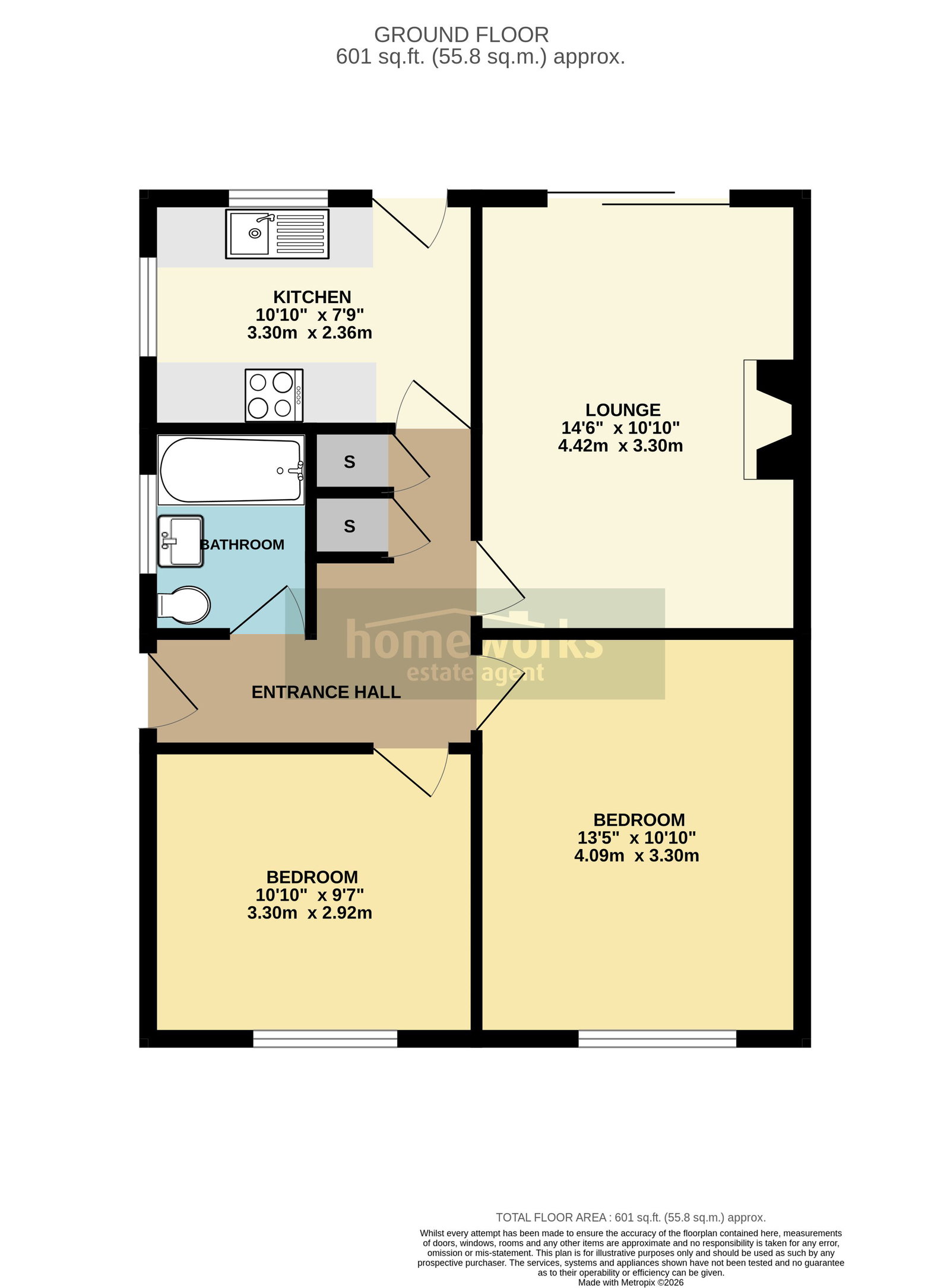 27, Back Lane, Dereham floorplan