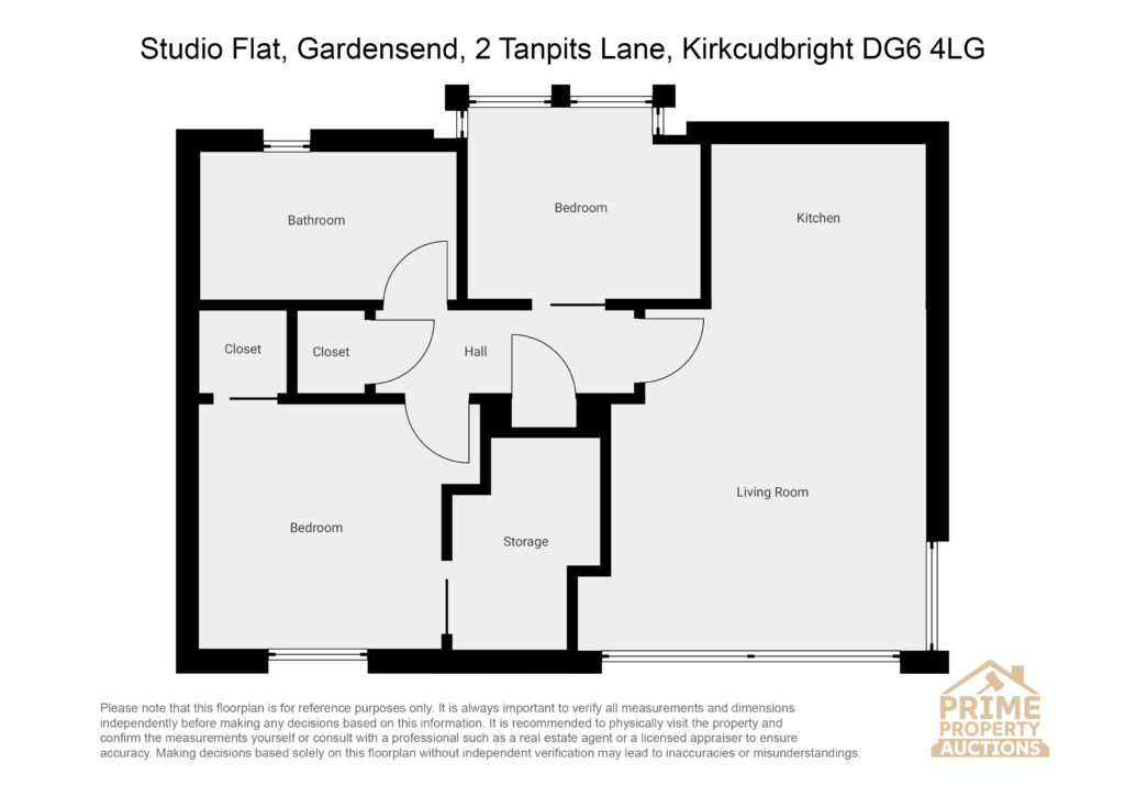 2, Tanpits Lane, Kirkcudbright floorplan