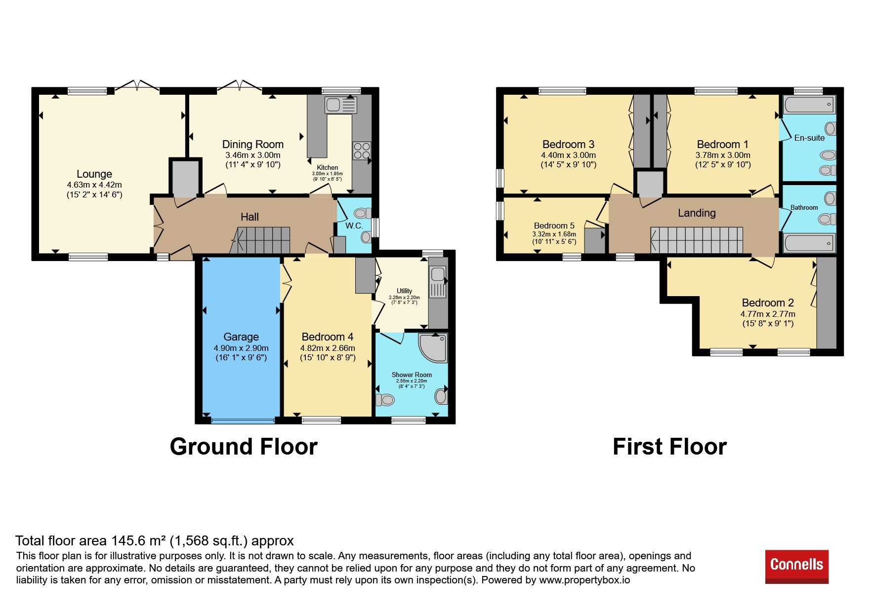3, Onslow Crescent, Chislehurst floorplan