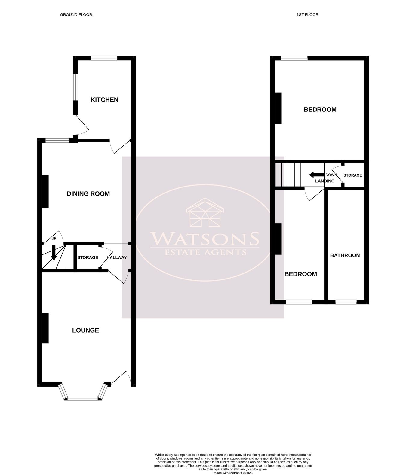 12, King Street, Nottingham floorplan