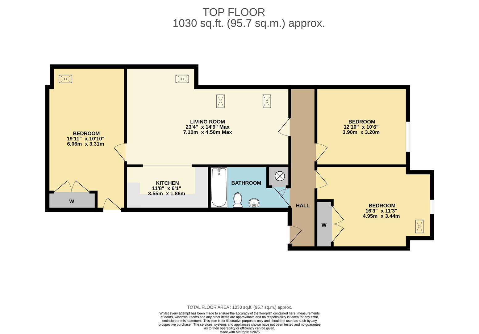 Flat 17, Saffron Court, High Street, Leicester floorplan