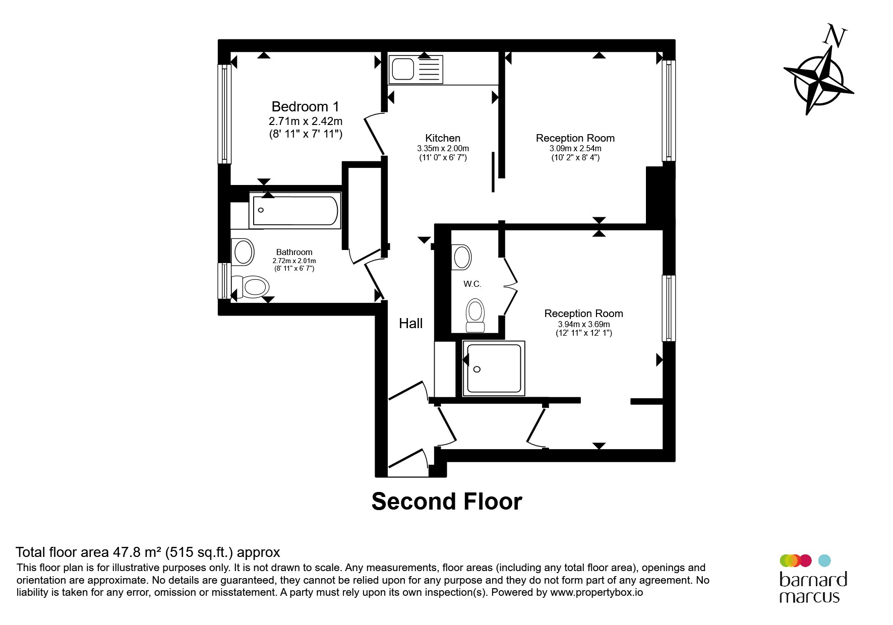 Wayford Street, London floorplan