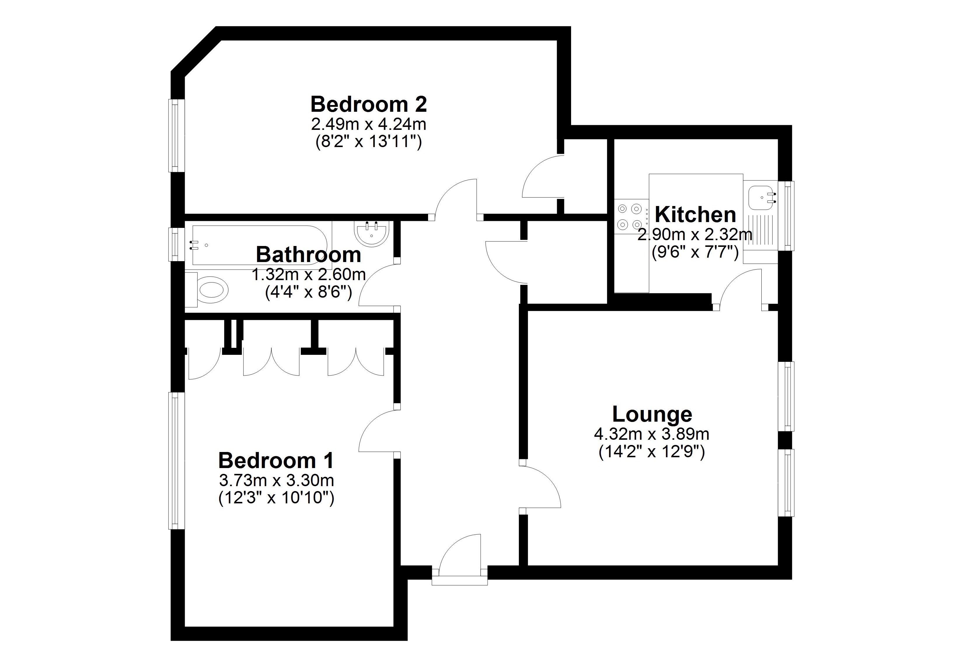 2 Bedrooms Flat for sale in 50/6 Northfield Broadway, Edinburgh EH8