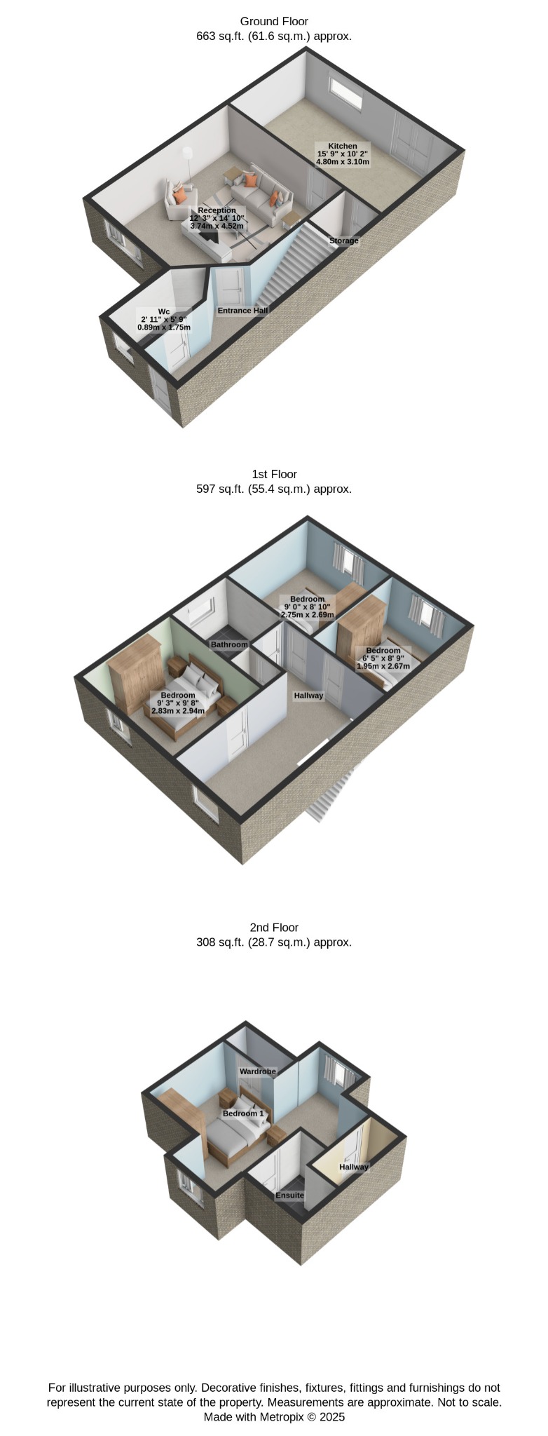 11 Higher Clough Close, Bolton, Lancashire floorplan