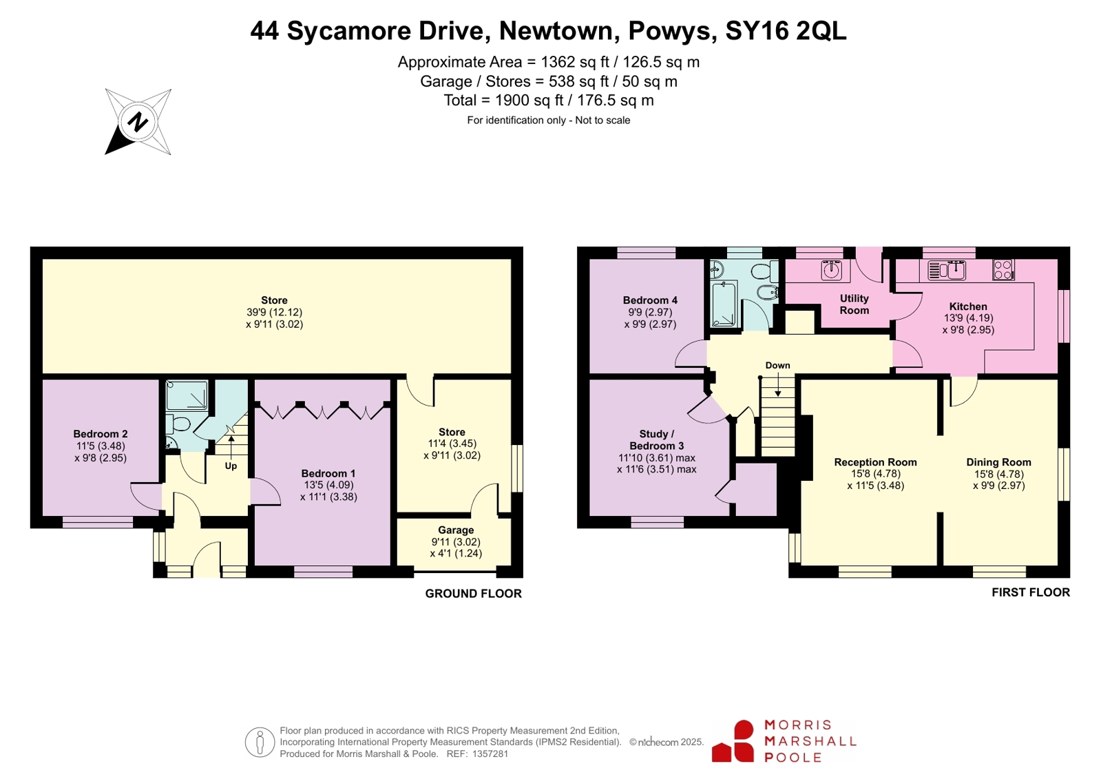 44, Sycamore Drive, Powys floorplan