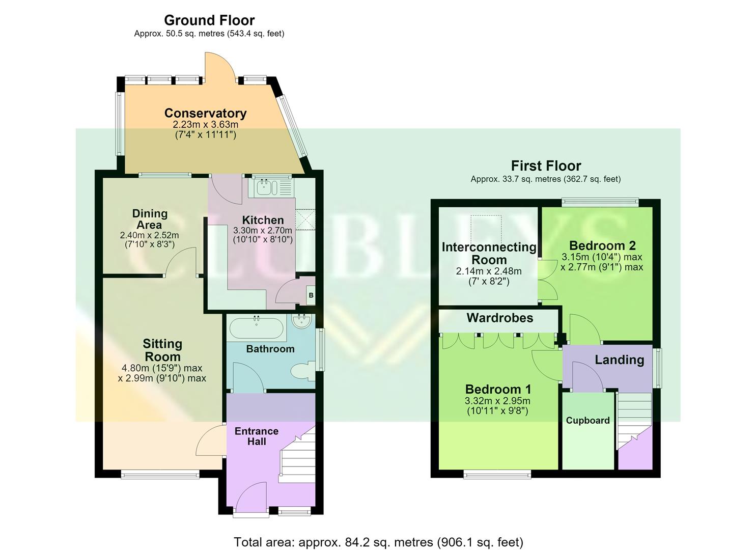 25, Croft Close, Market Weighton floorplan