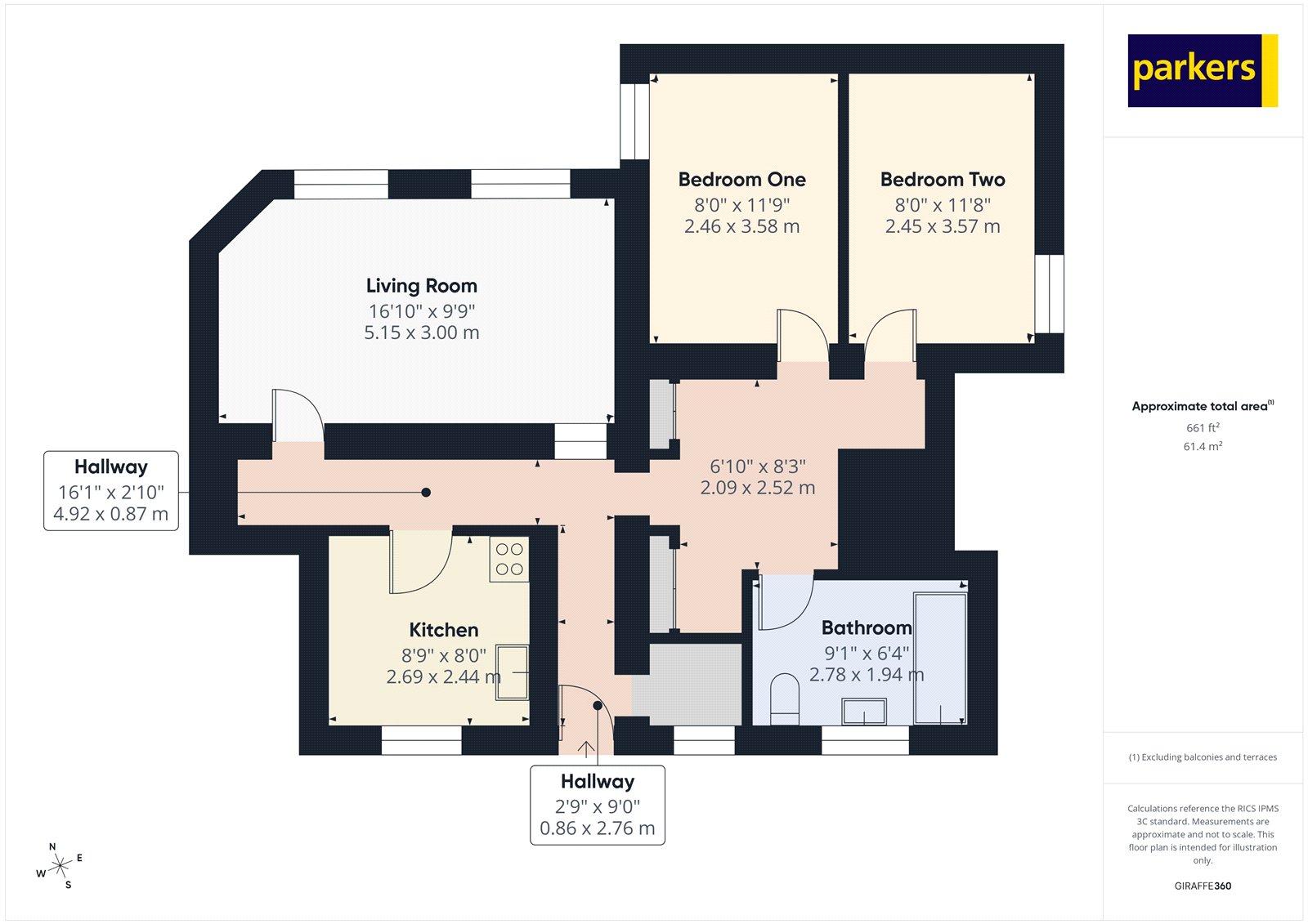 Flat 5, Newbury House, 237, Andover Road, Berkshire floorplan