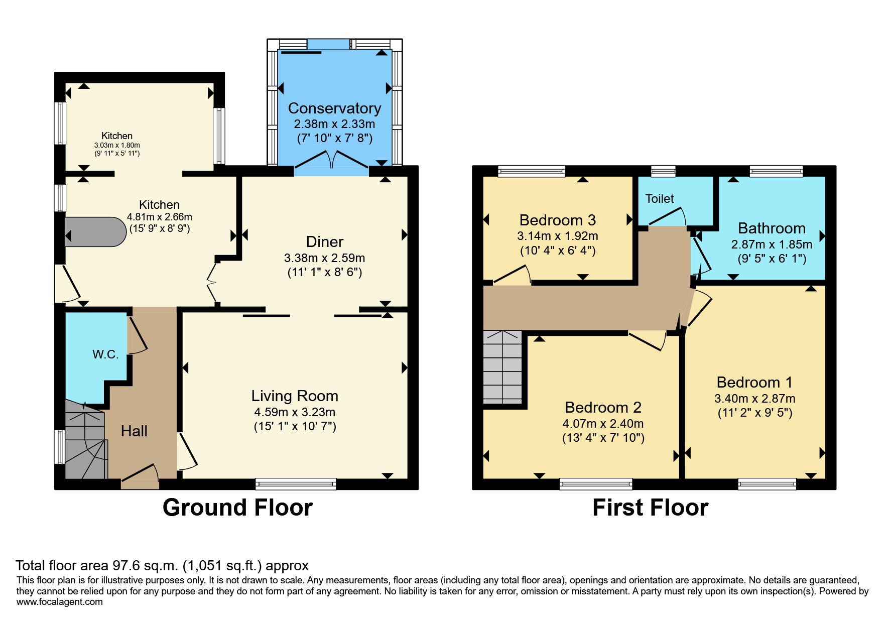 Pennine Road, Dewsbury floorplan