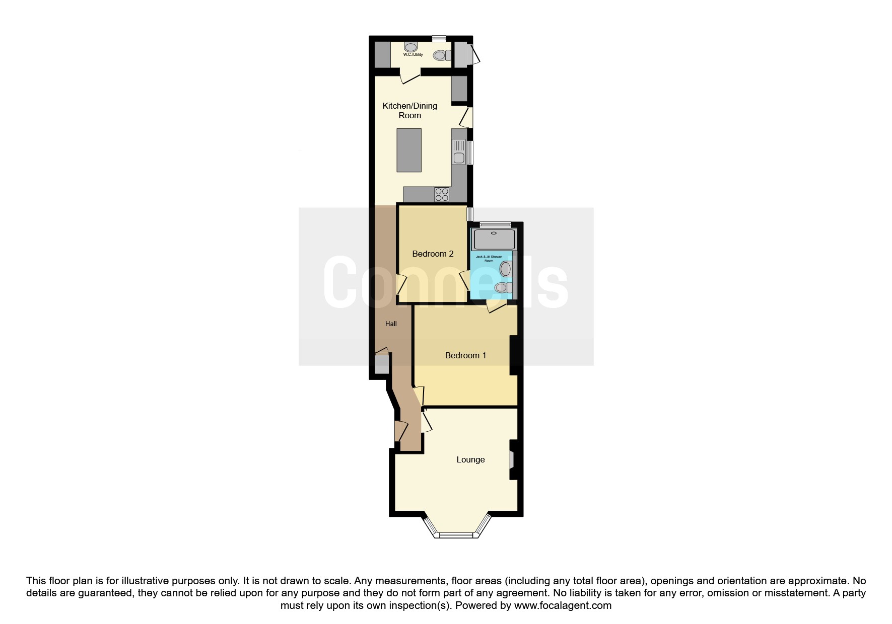 118, Exeter Road, Exmouth floorplan