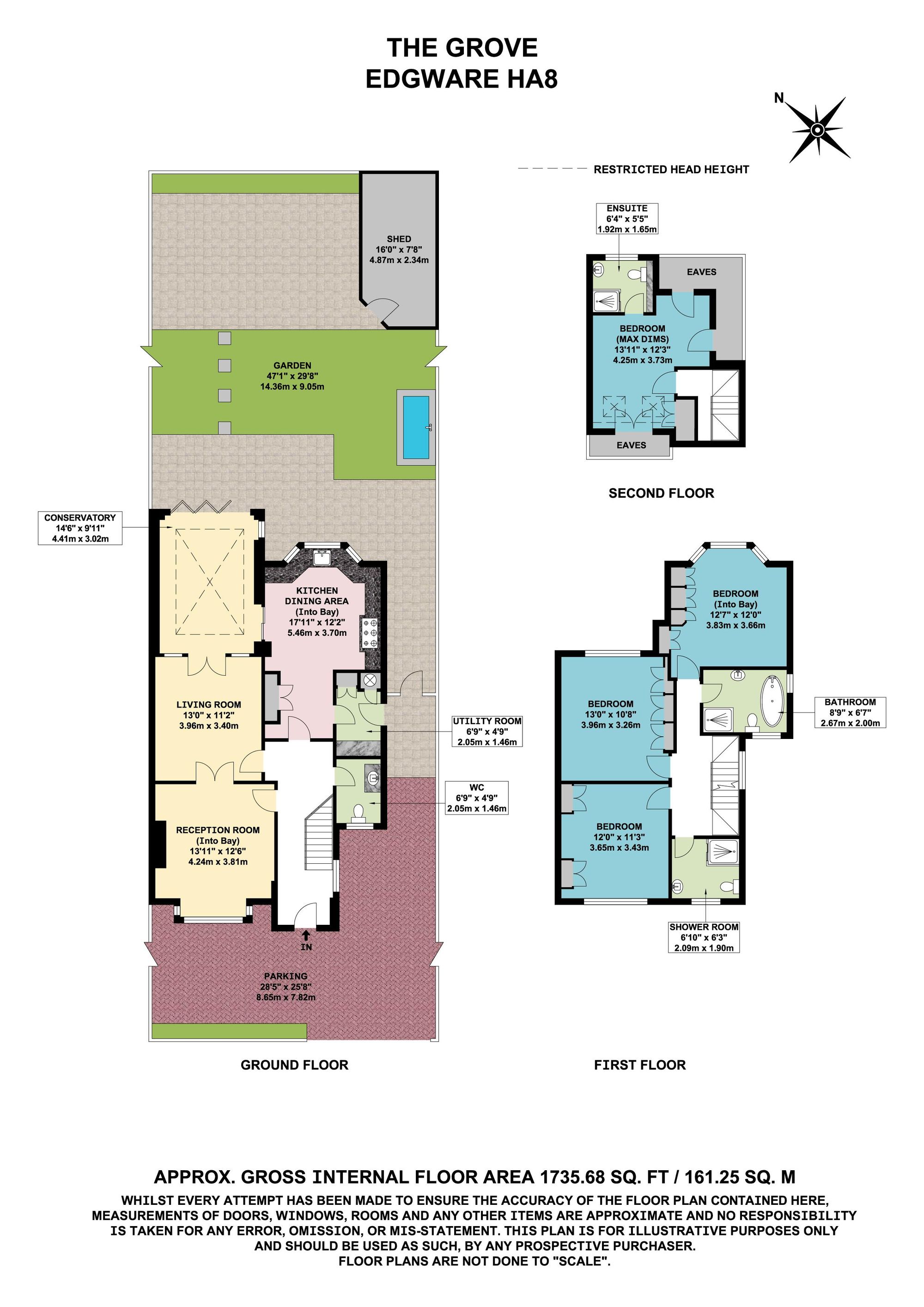 30 The Grove, Edgware floorplan