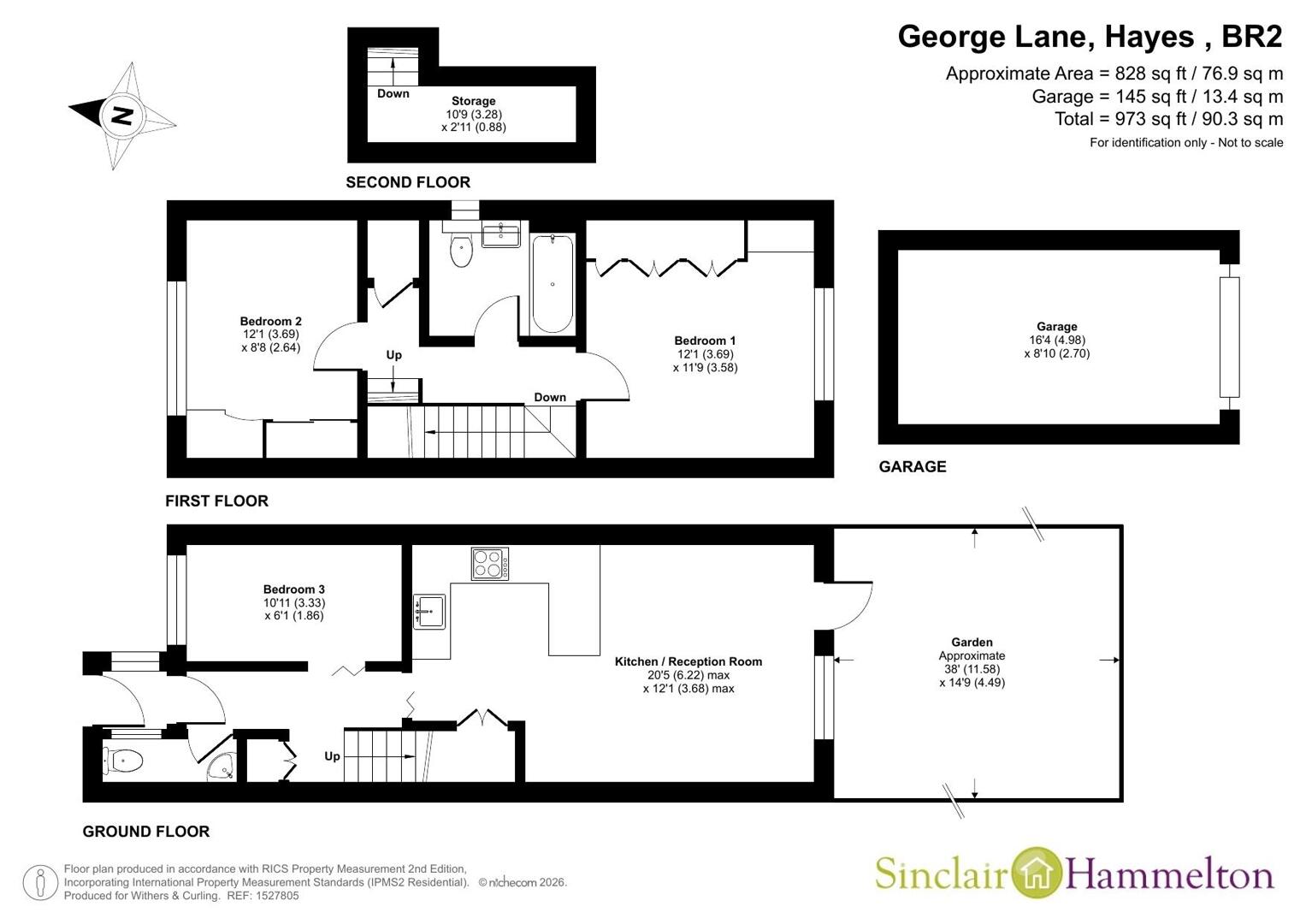 88, George Lane, Hayes floorplan