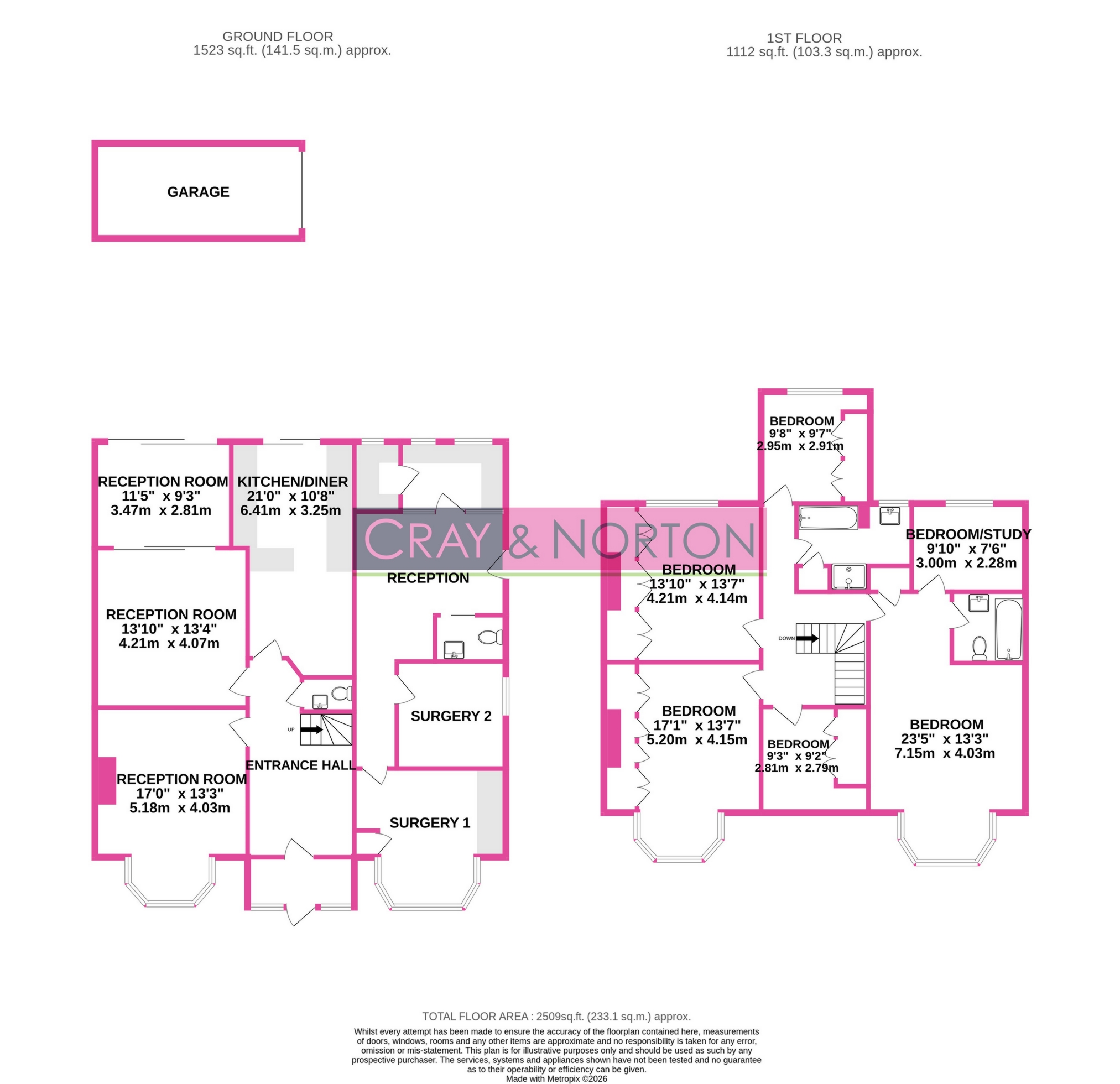 357, Addiscombe Road, Croydon floorplan