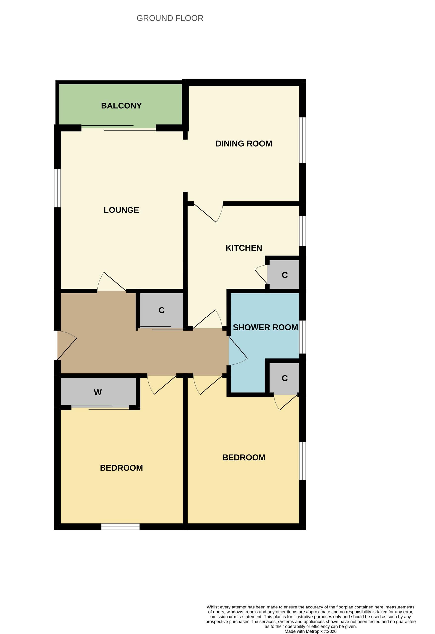 28, Primrose Street, Dumfries floorplan