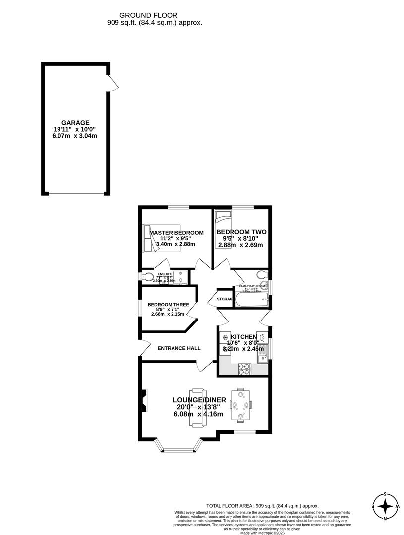 Silverdale, Preston floorplan