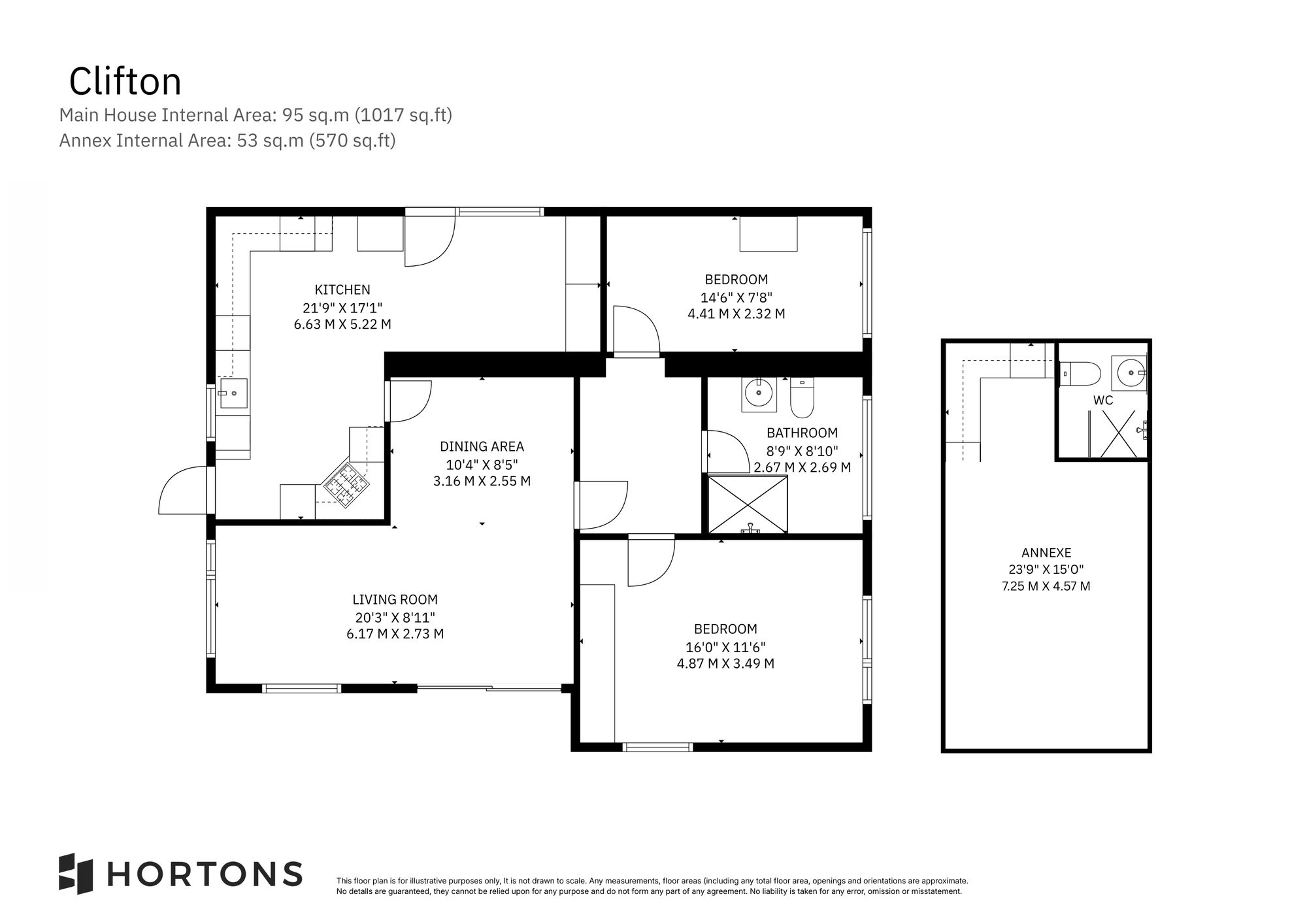 Clifton Morlais Place, Winchelsea floorplan