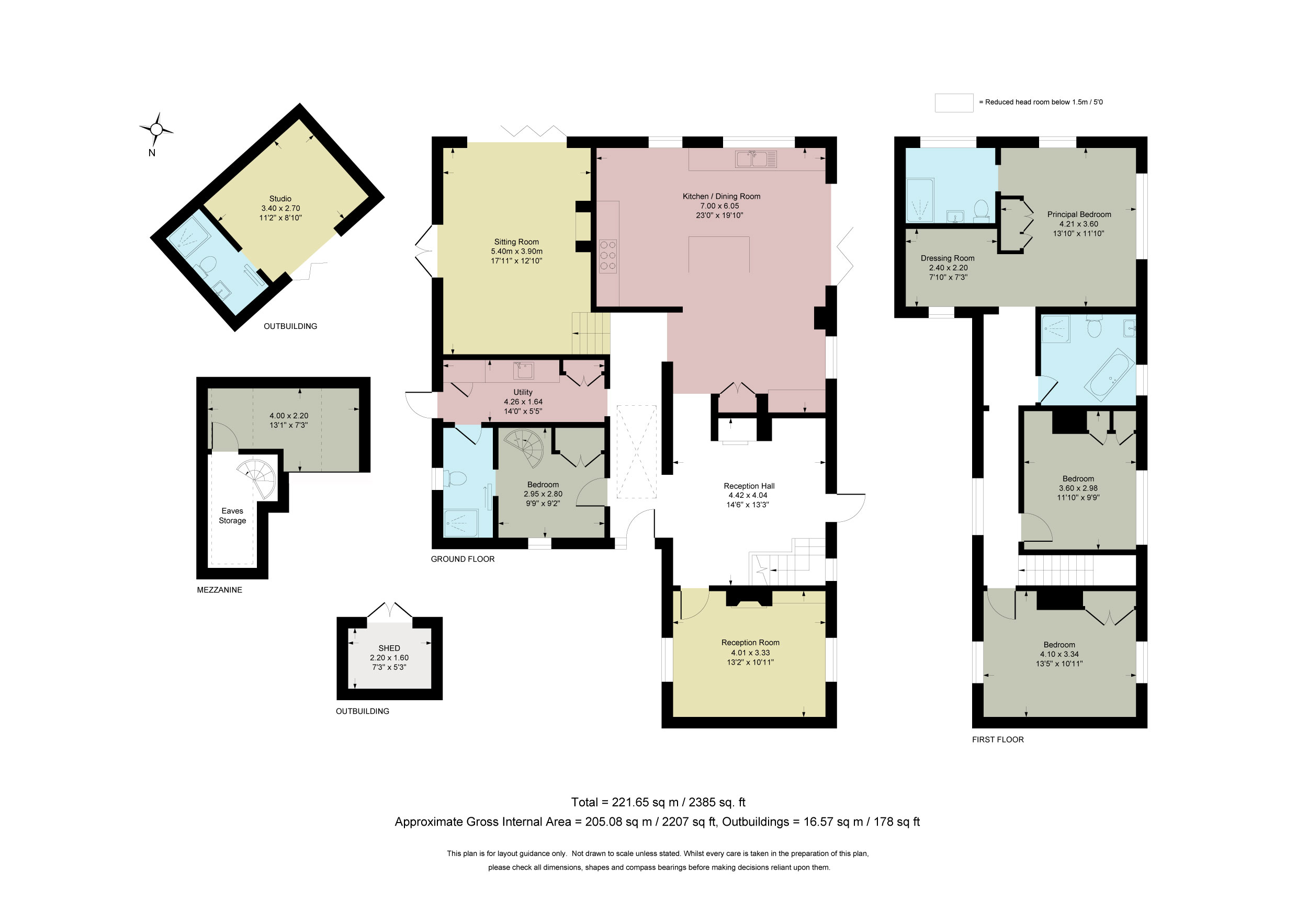 Hathernhanger,, Wrotham Hill, Godalming floorplan
