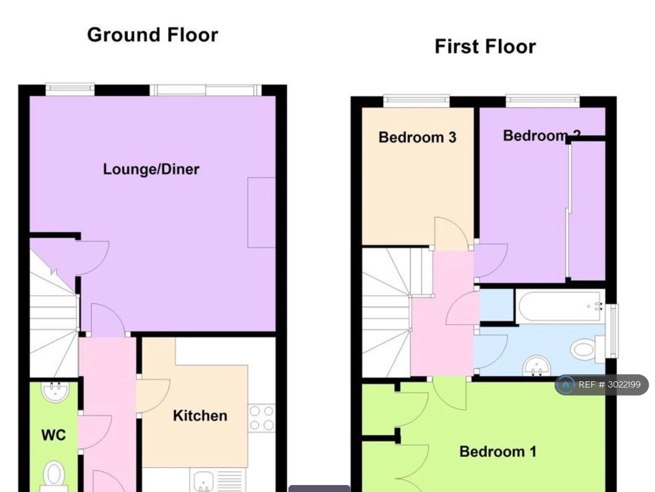 Dunkeld Close, Wardley, Gateshead floorplan