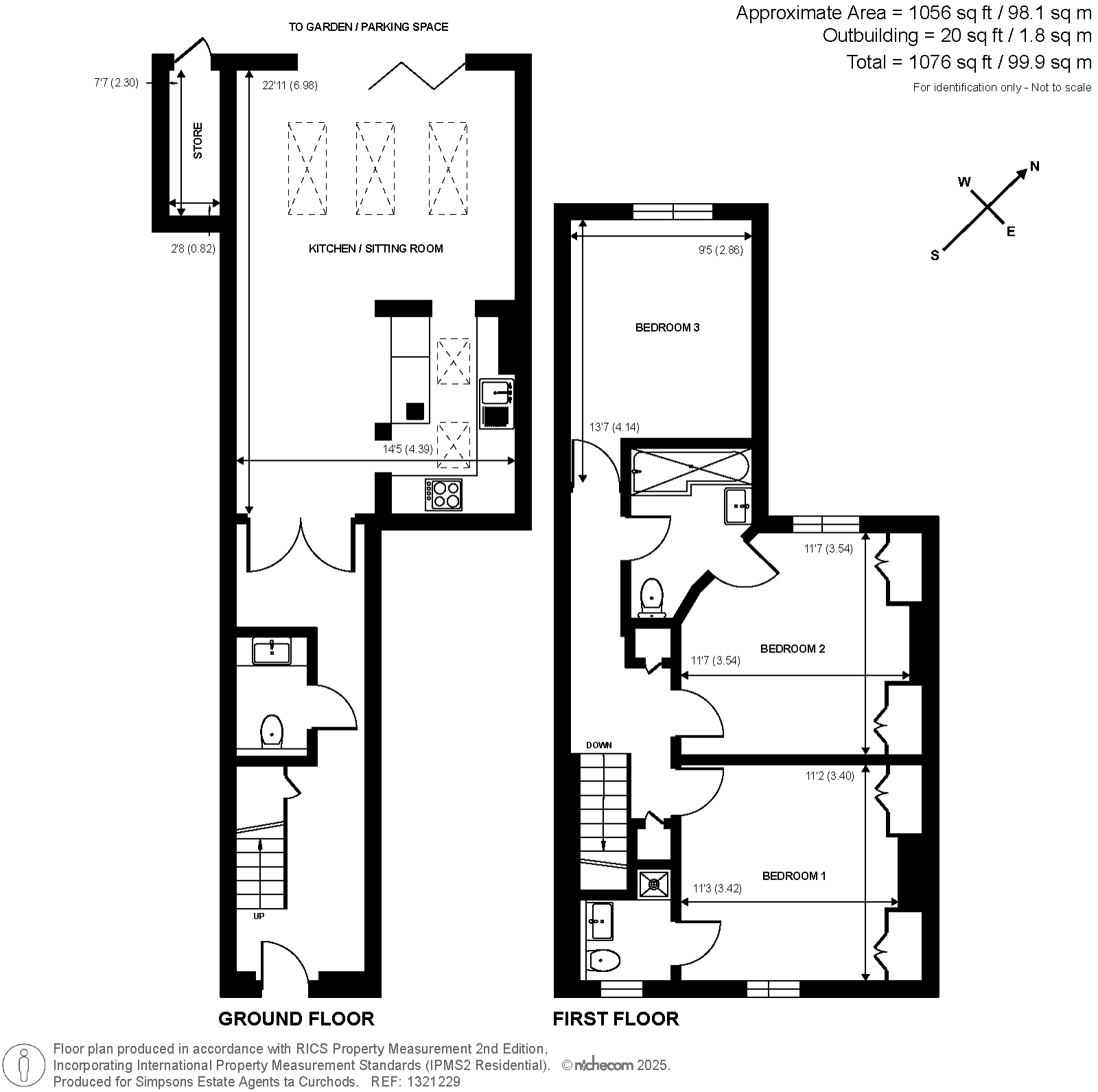 33A, High Street, Thames Ditton floorplan