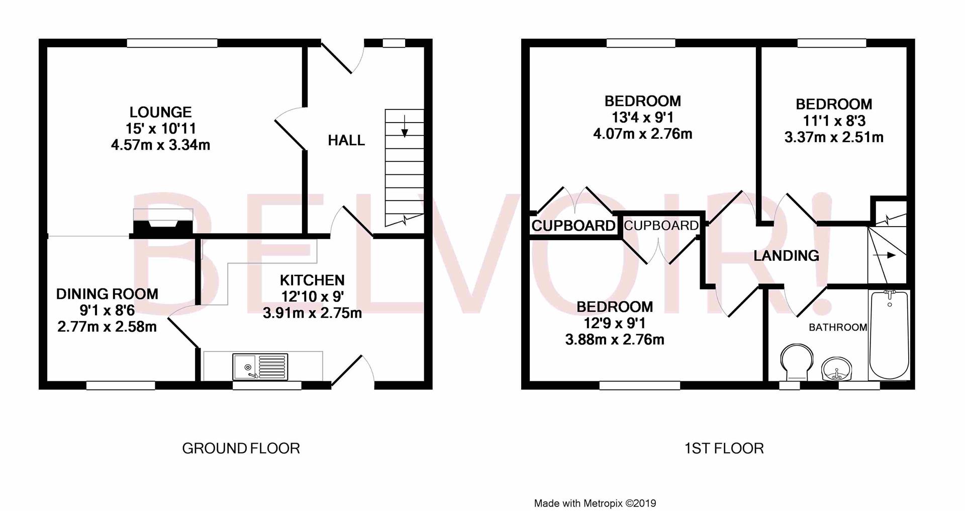 3 Bedrooms Terraced house for sale in Warren Way, Basingstoke RG22