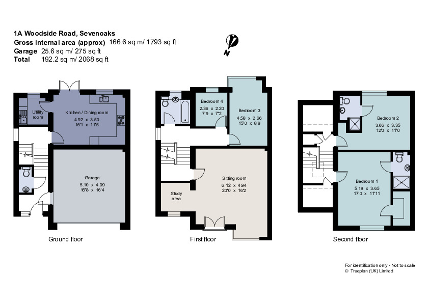 1A, Woodside Road, Kent floorplan