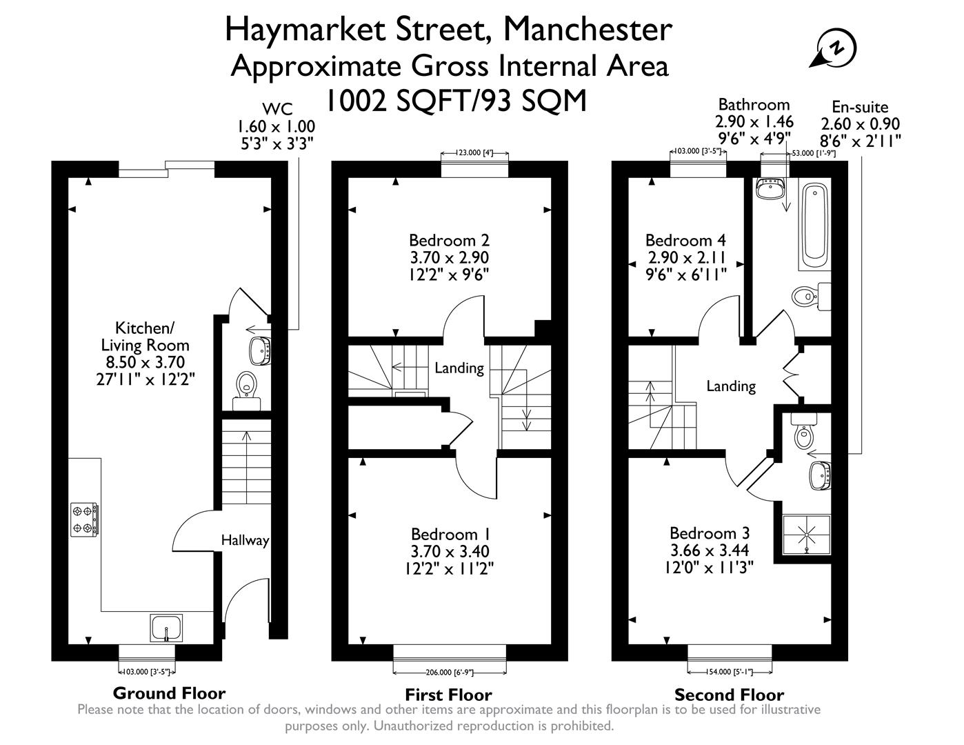 00, Haymarket Street, Manchester floorplan