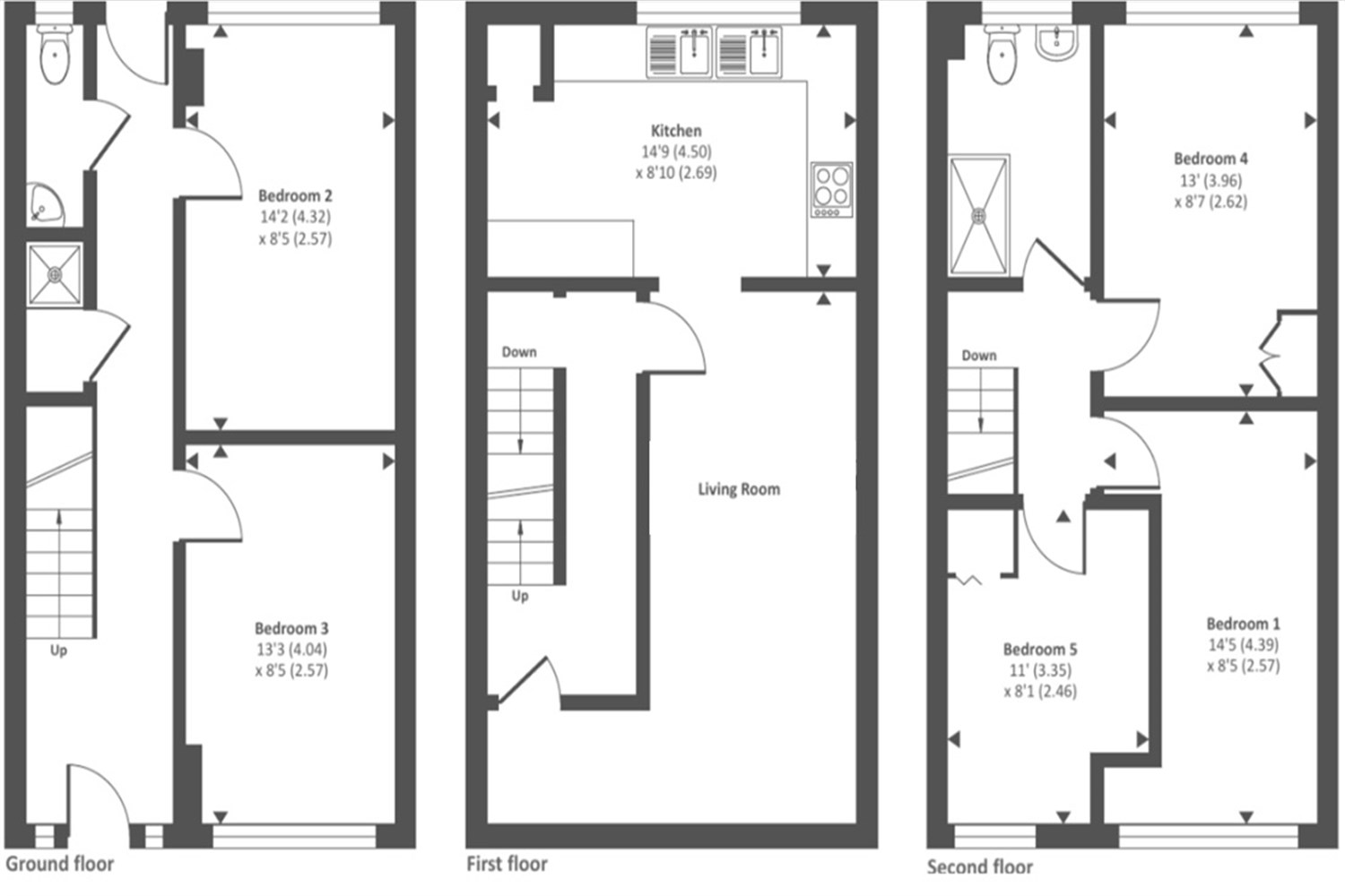 14, Salford Road, Marston, Oxford floorplan