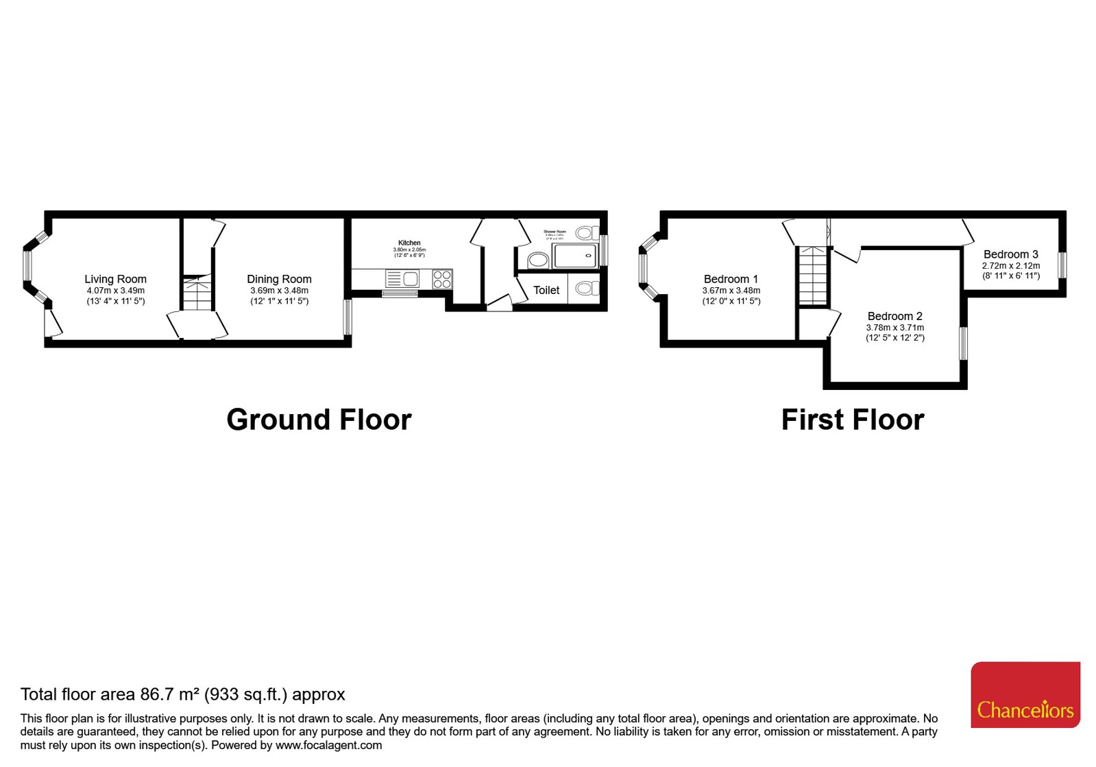 43, Jubilee Road, Buckinghamshire floorplan