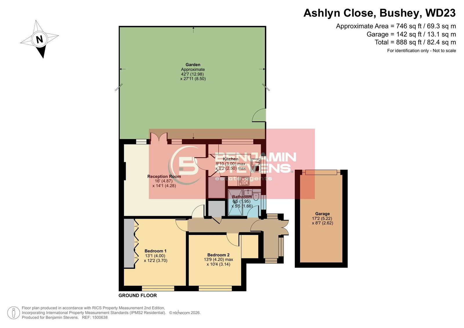 31, Ashlyn Close, Bushey floorplan