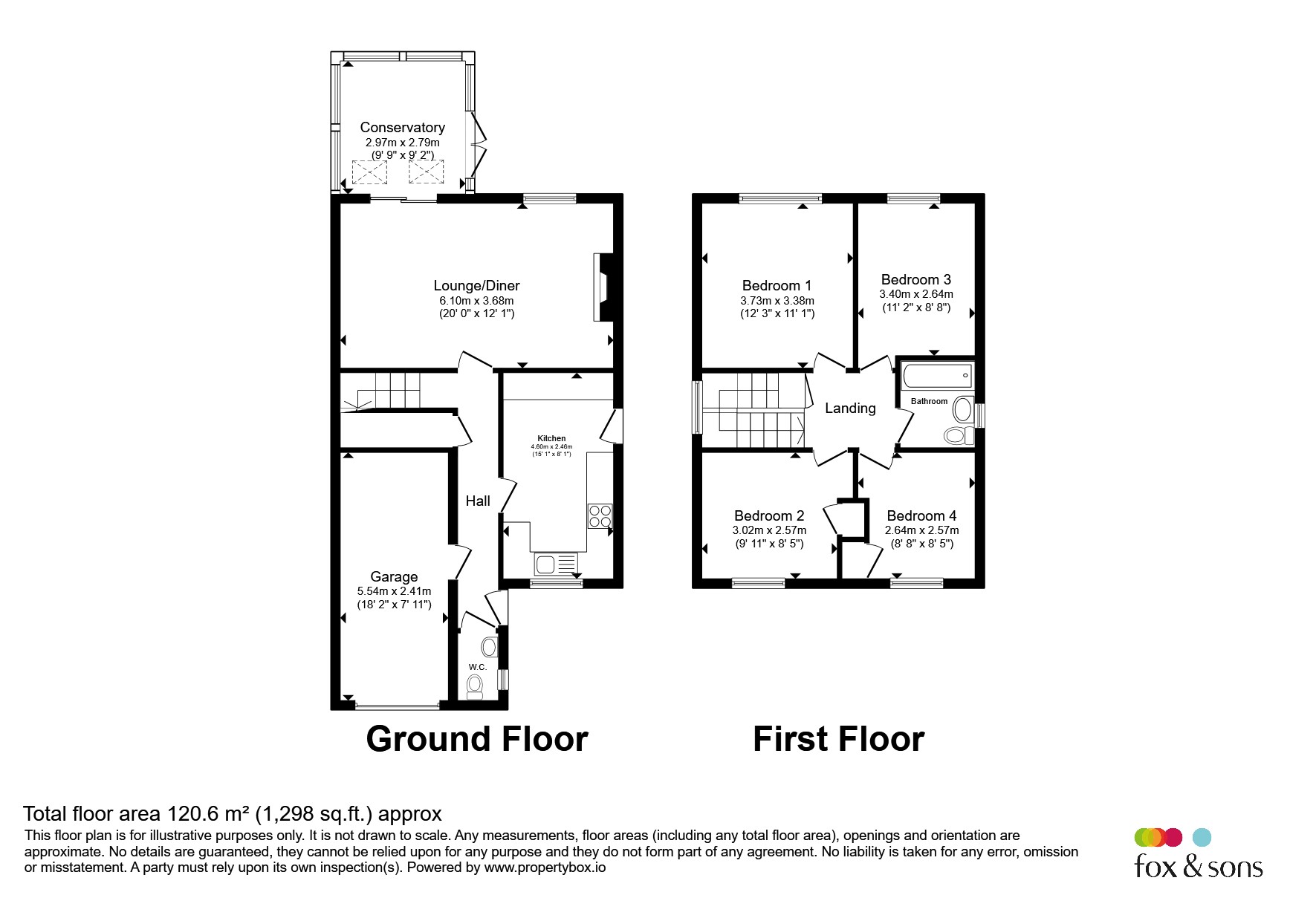8, Knights Garden, Hailsham floorplan