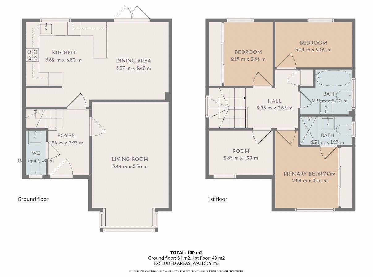 129, Mount Road, Wirral floorplan
