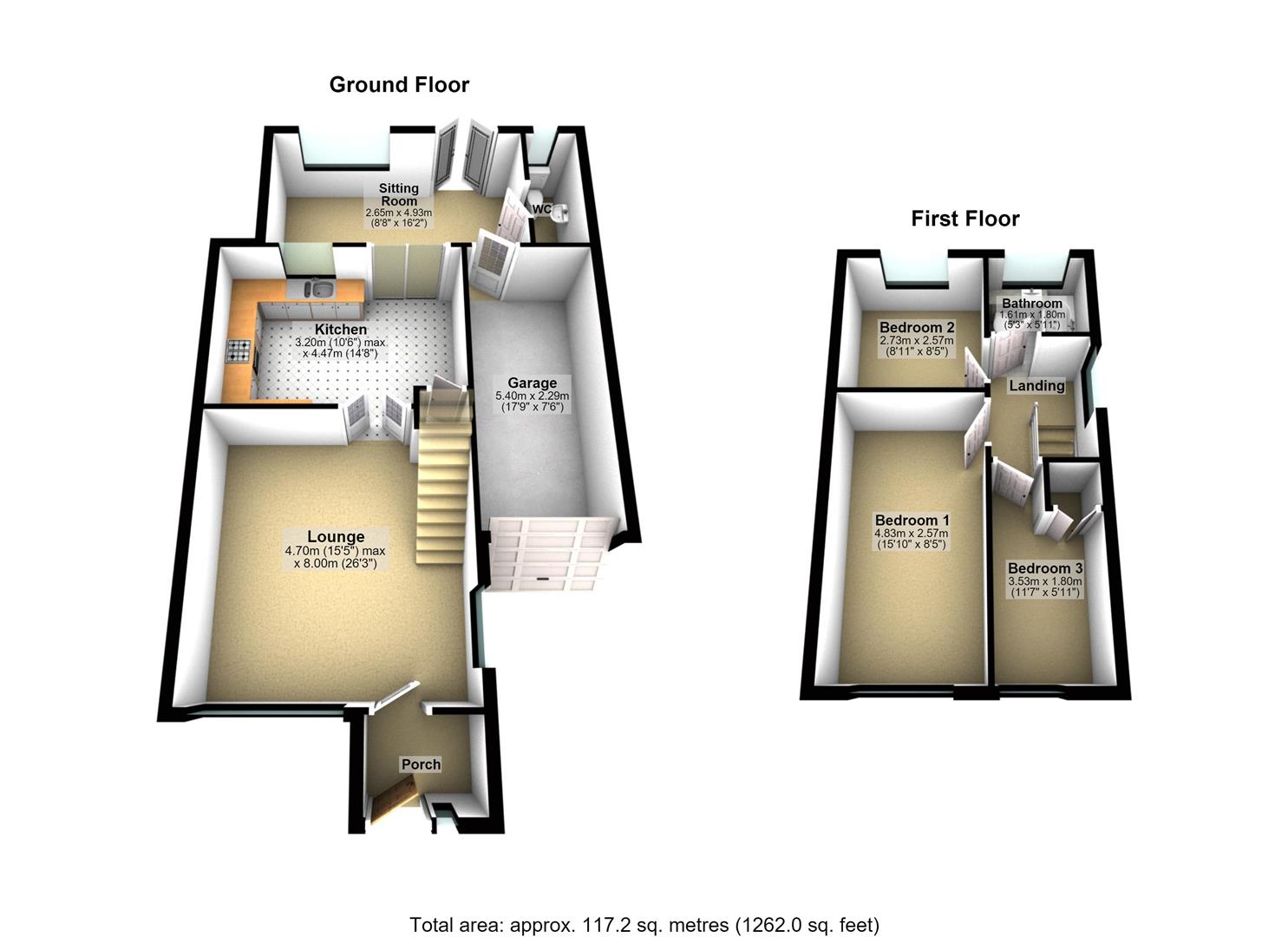 Elmet Road, Leeds floorplan