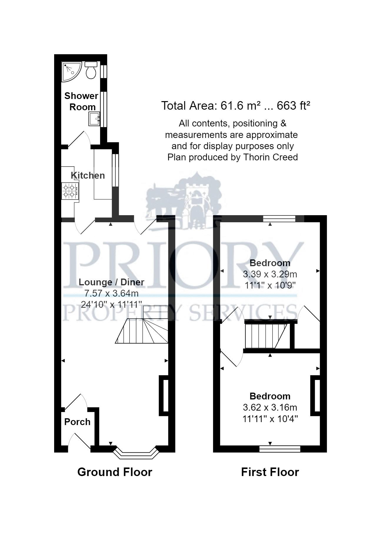 Tunstall Road, Biddulph, StokeOnTrent ST8, 2 bedroom terraced house