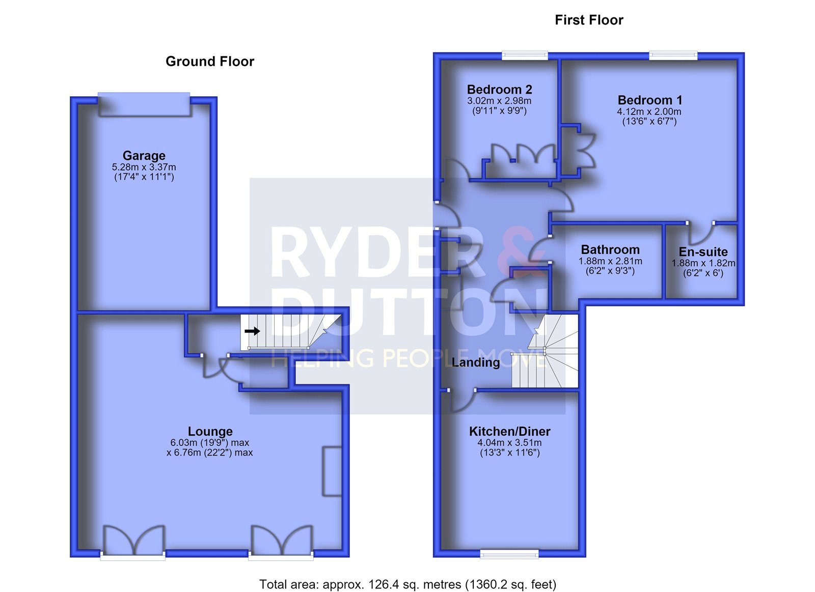 38, Whitehead Close, Saddleworth floorplan