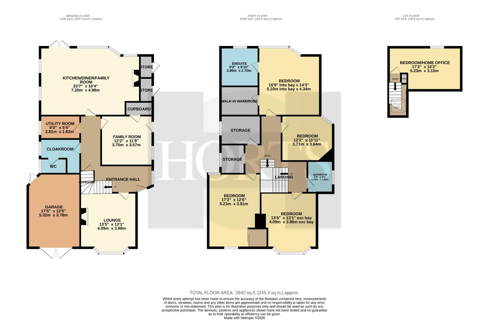 8, Woodland Avenue, Northampton floorplan