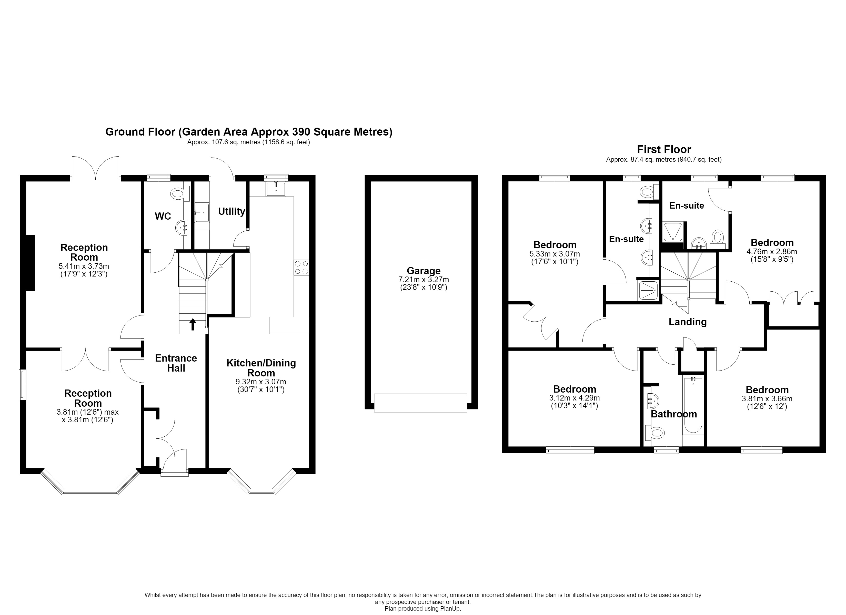 1, Lushington Drive, Barnet floorplan