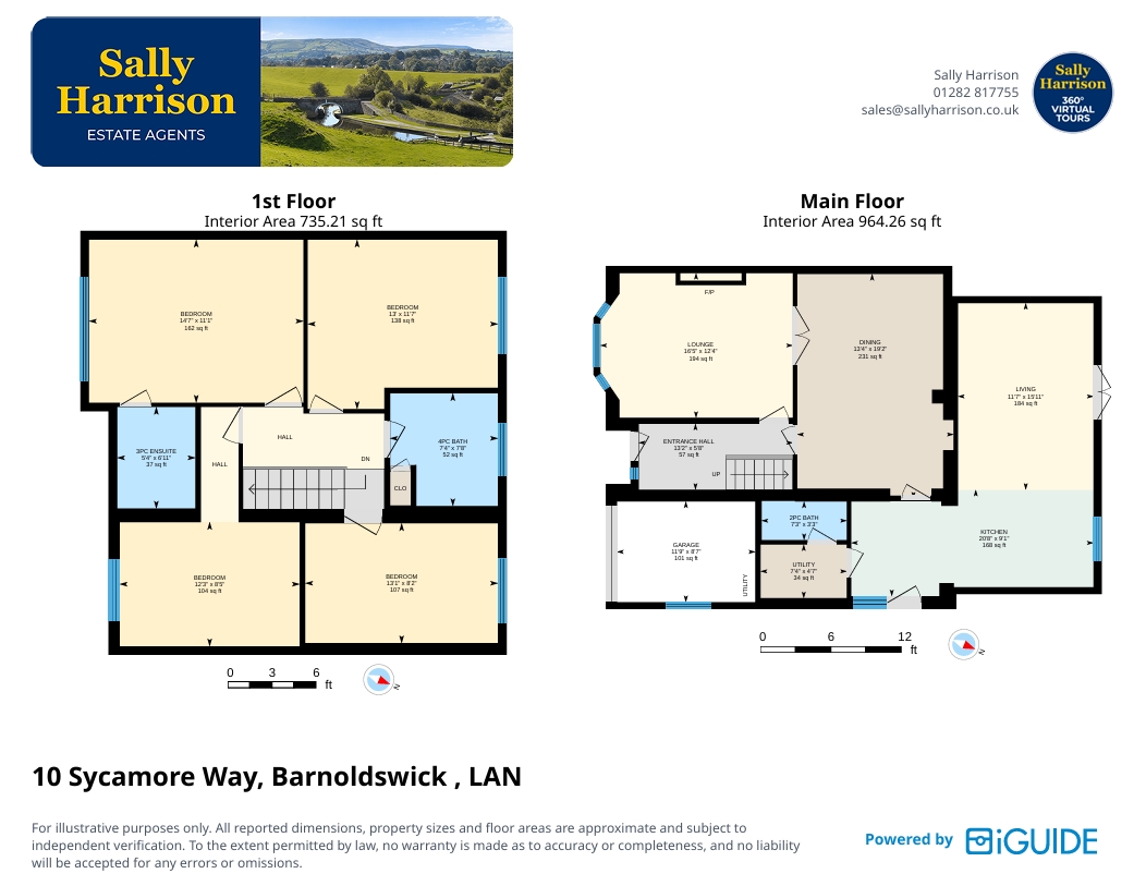 10, Sycamore Way, Lancashire floorplan